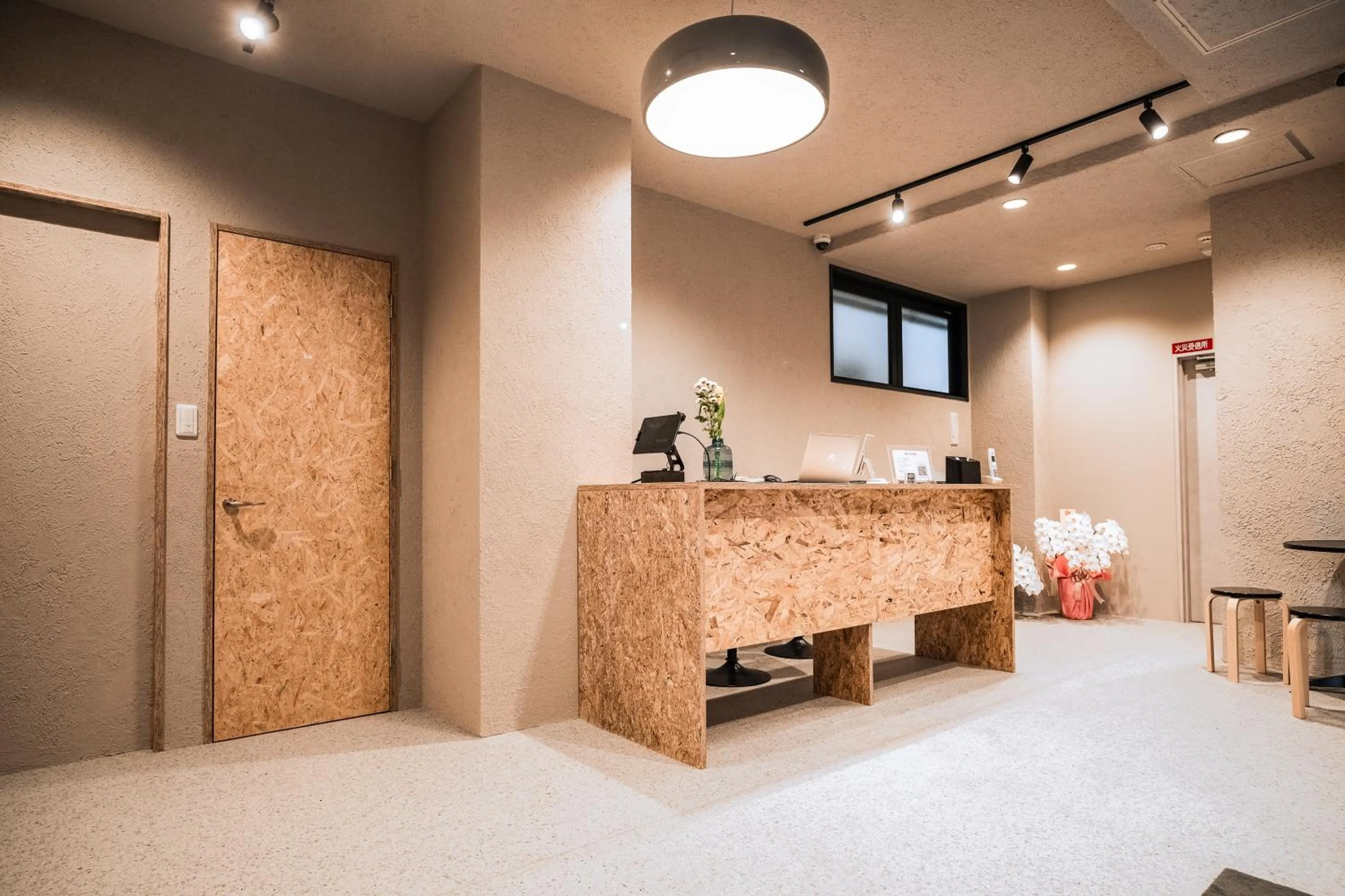Lobby or reception in WAYFARER Kyoto Shijo
