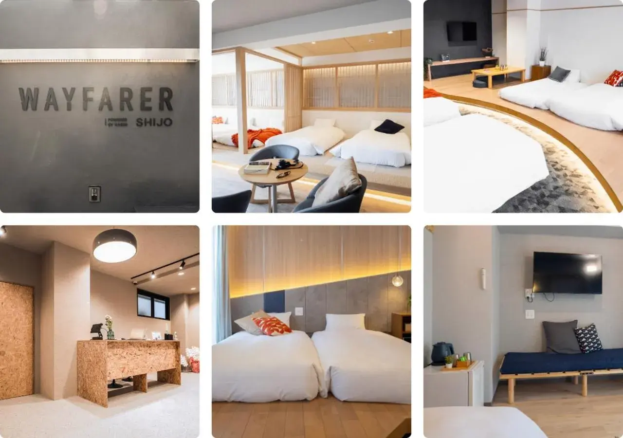 Property building, Bed in WAYFARER Kyoto Shijo Property building, Bed in WAYFARER Kyoto Shijo