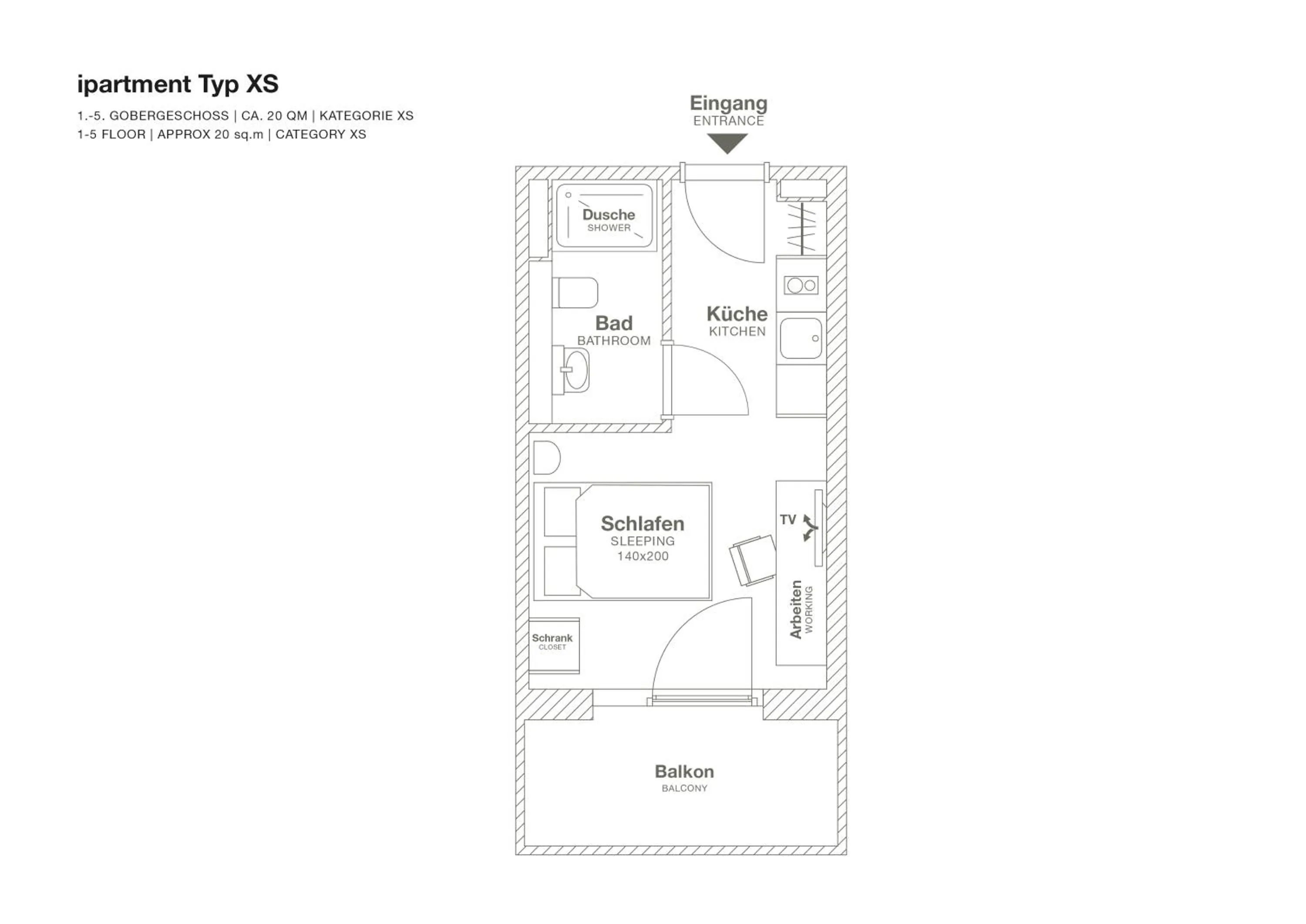 Floor plan in ipartment Böblingen Sindelfingen