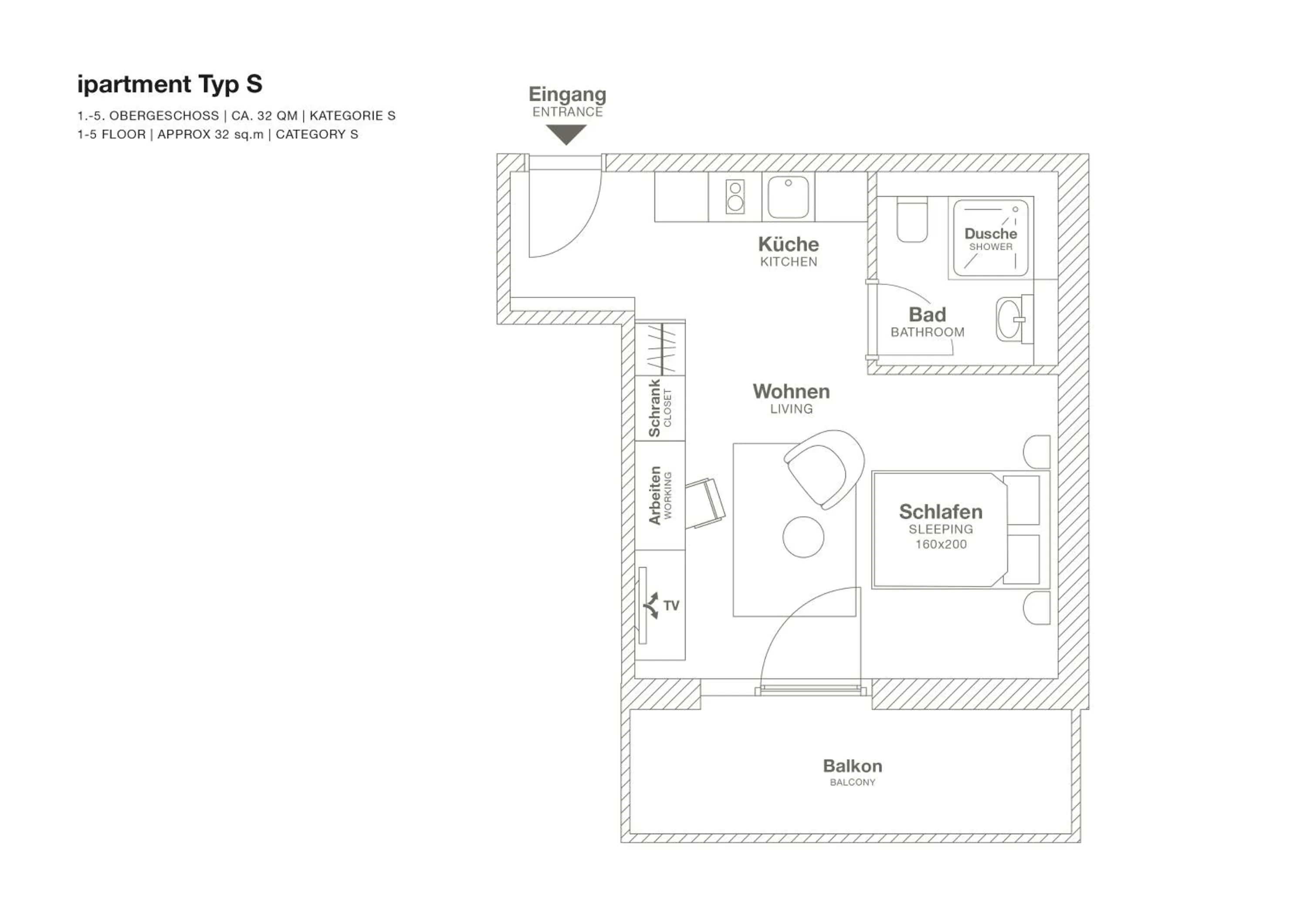 Floor plan in ipartment Böblingen Sindelfingen