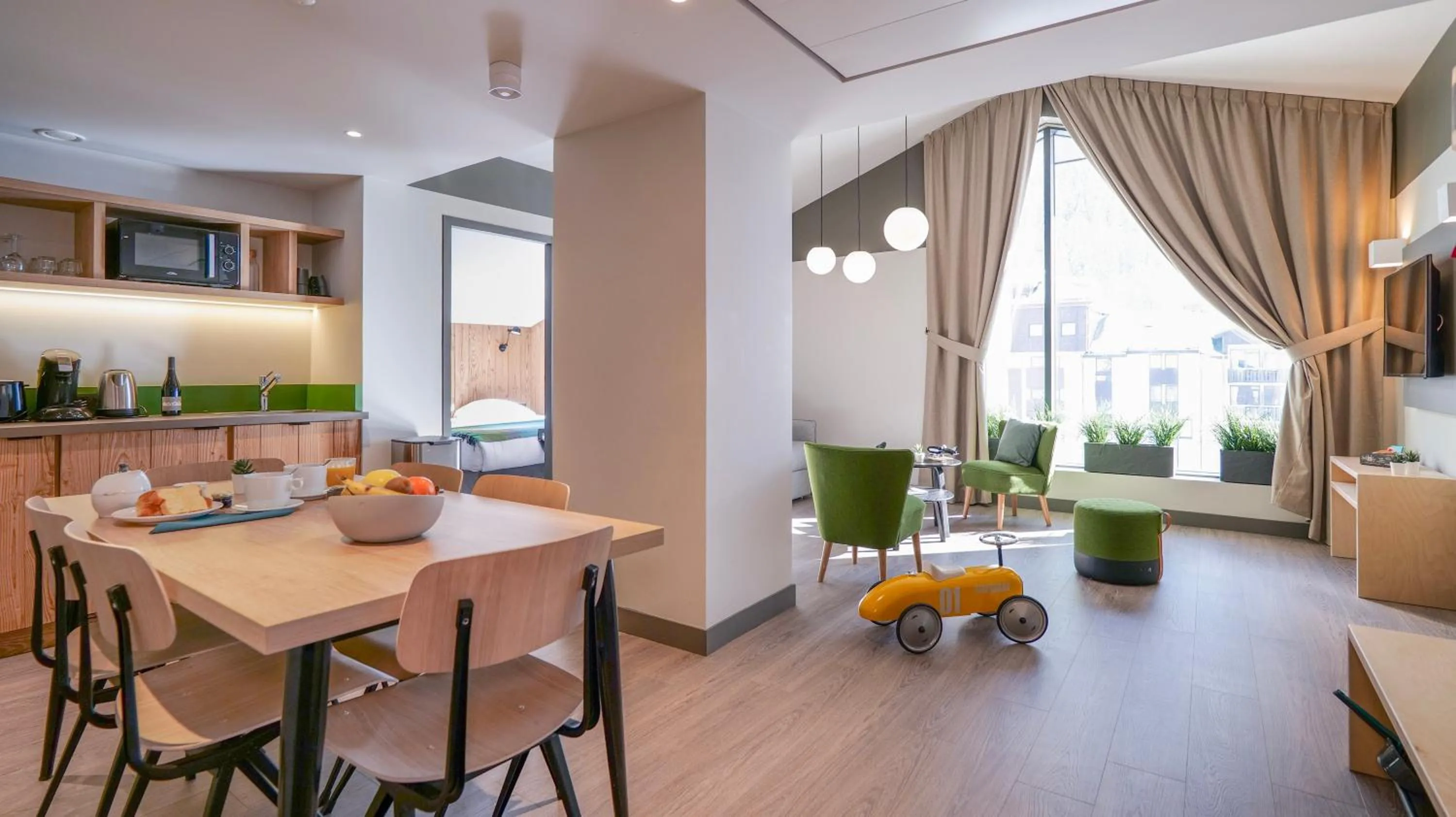 Living room in Plan B Hotel - Living Chamonix