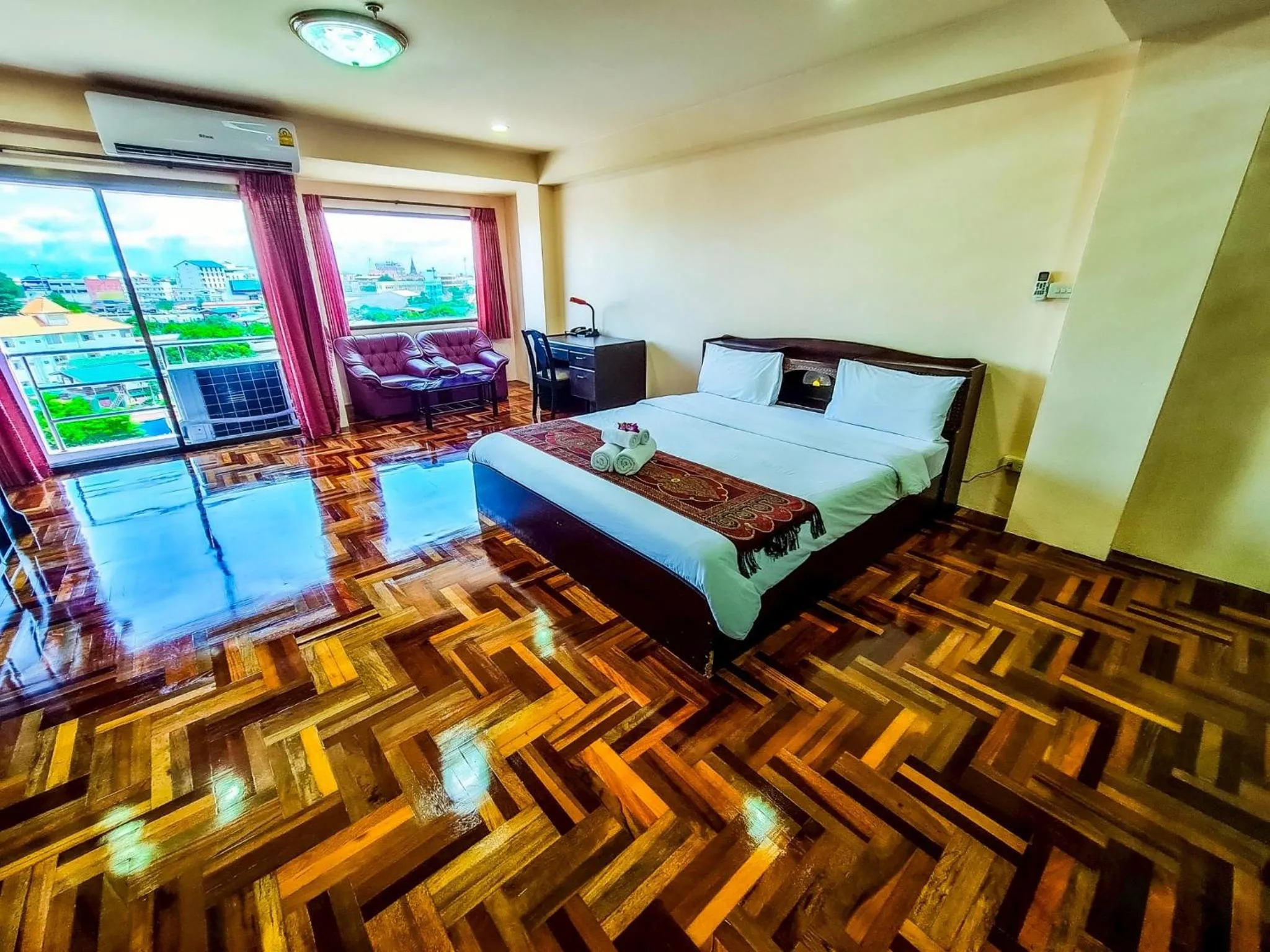 Photo of the whole room, Bed in Yamadaya Apartment