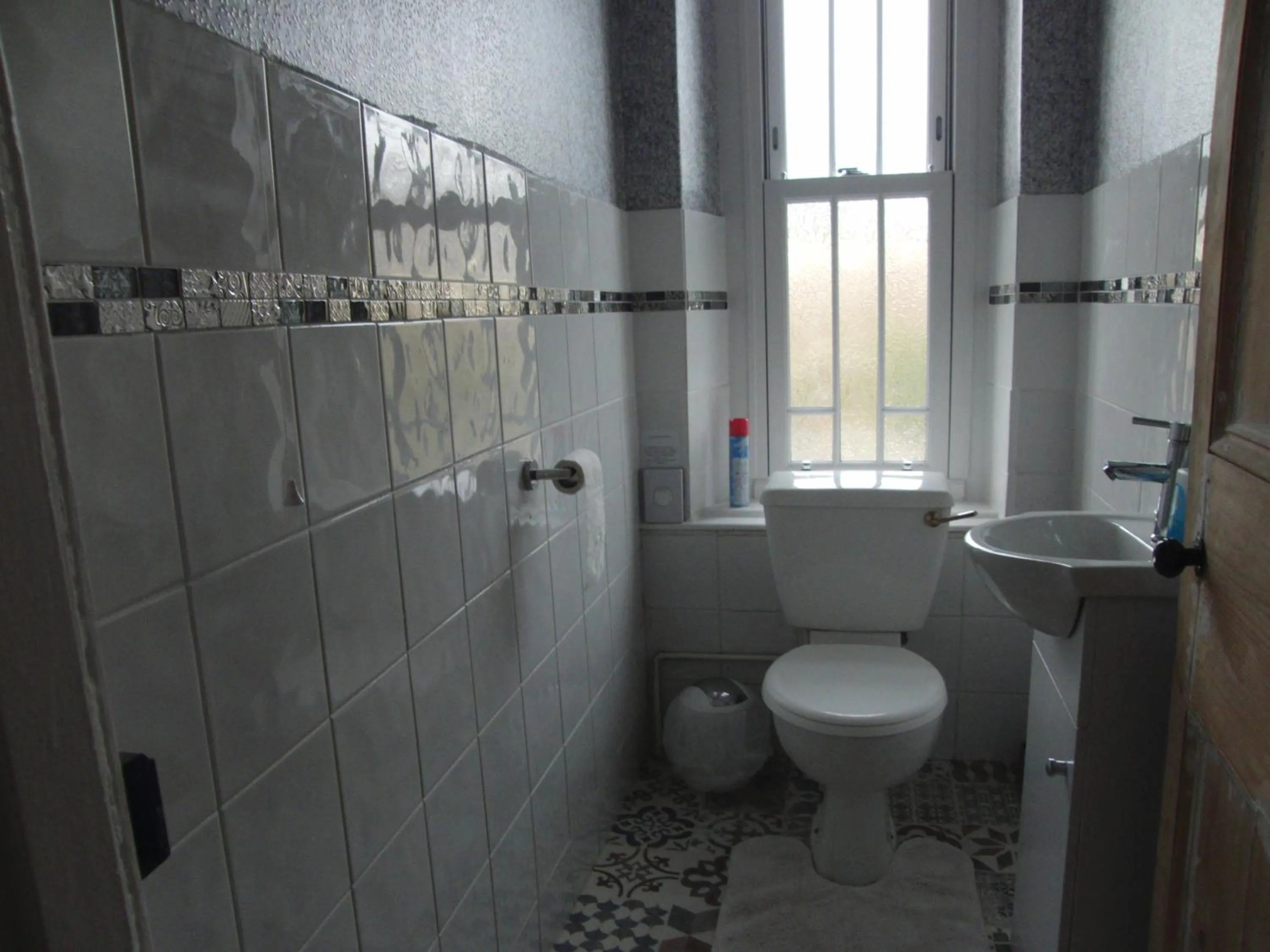 Toilet in Llanwrtyd Hall B&B Angelis Holistic Retreat