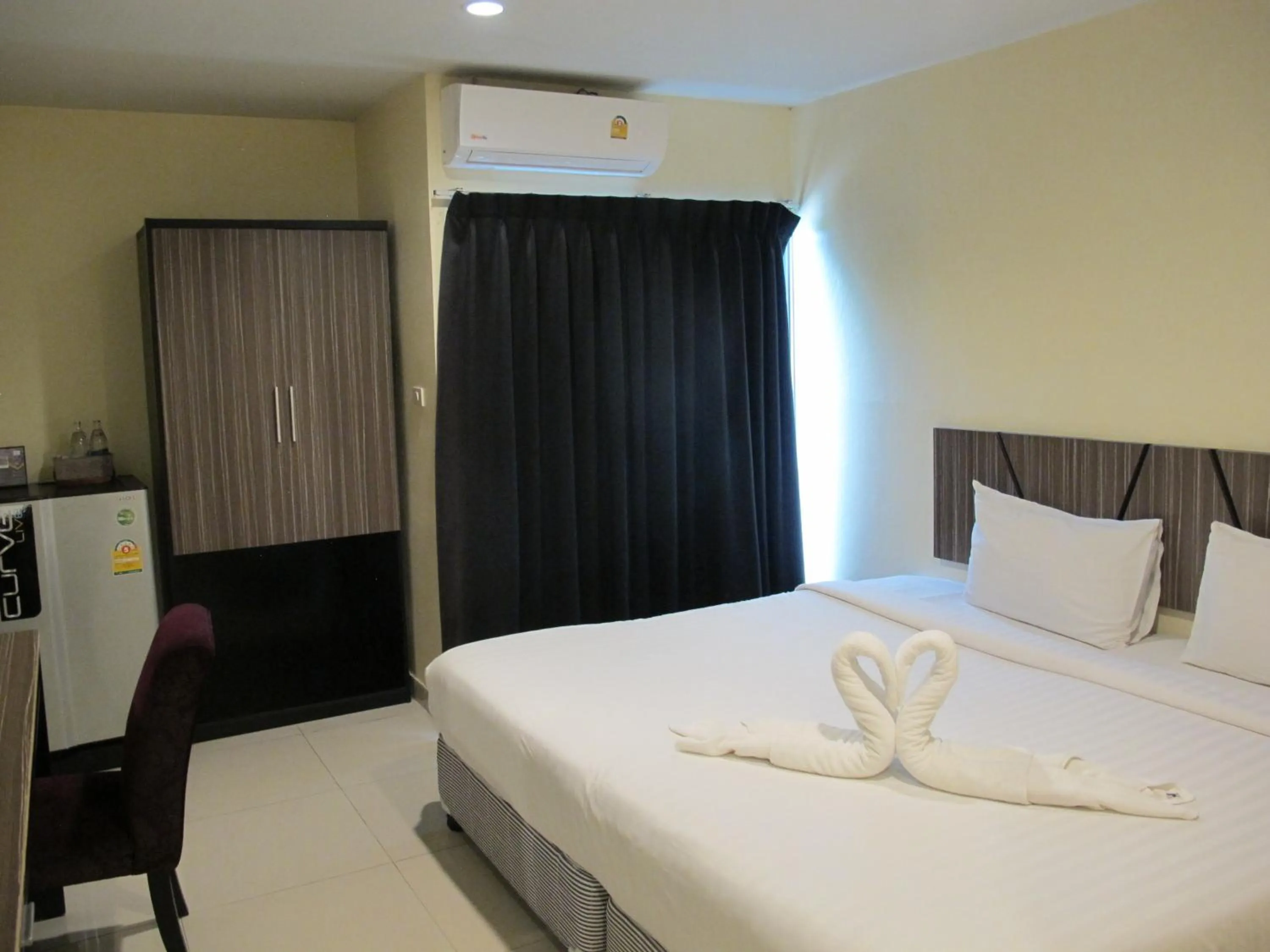 Bed in The Airy Residence