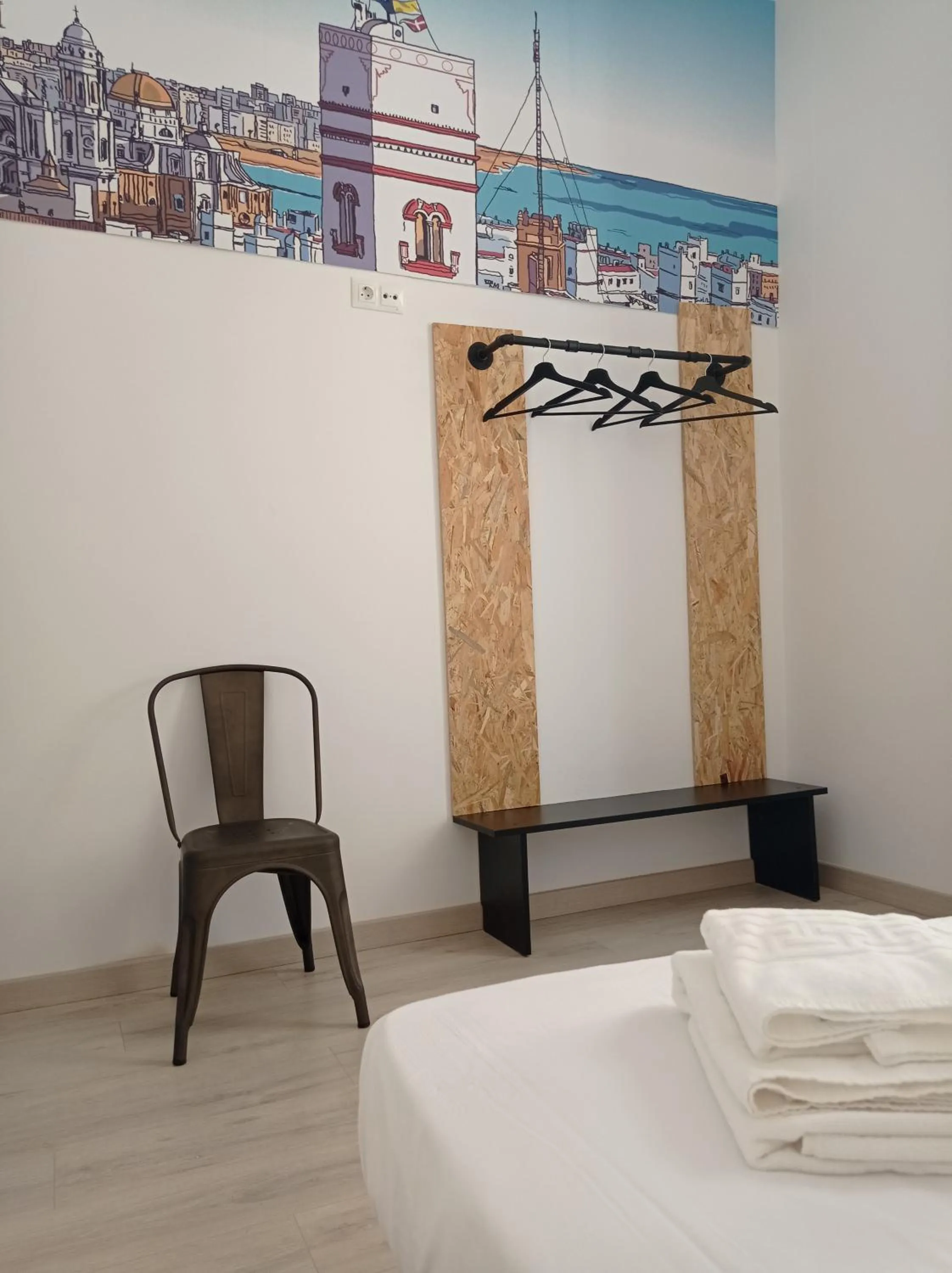 Decorative detail in Planeta Cadiz Hostel