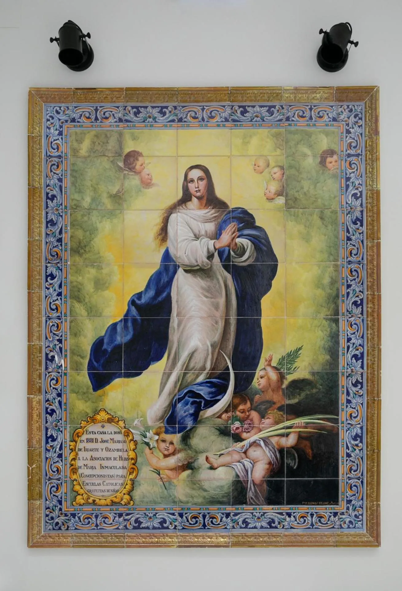 Decorative detail in Planeta Cadiz Hostel