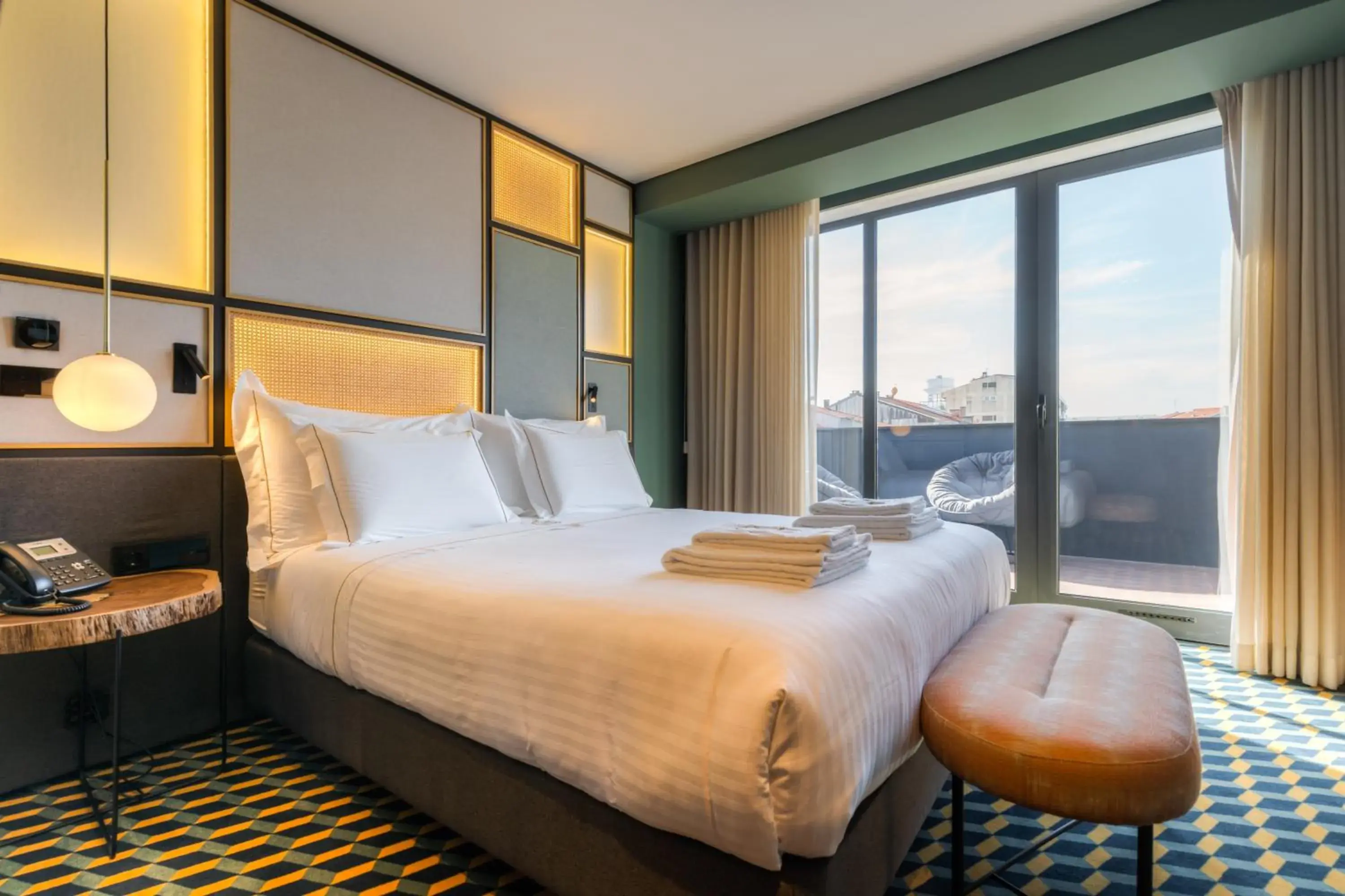 Bed in The Convo Porto Hotel & Apartments Bed in The Convo Porto Hotel & Apartments