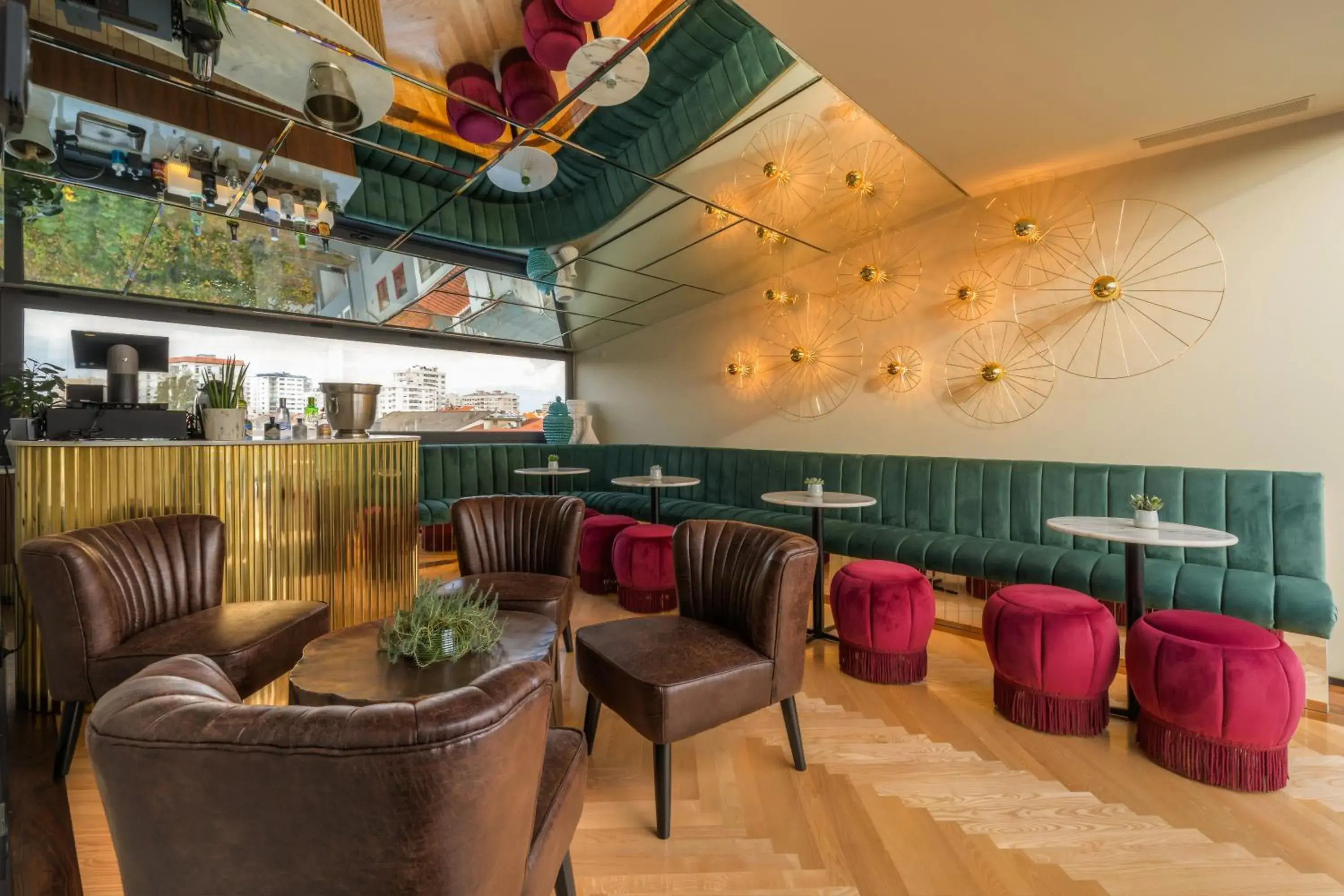 Lounge or bar in The Convo Porto Hotel & Apartment Lounge or bar in The Convo Porto Hotel & Apartment