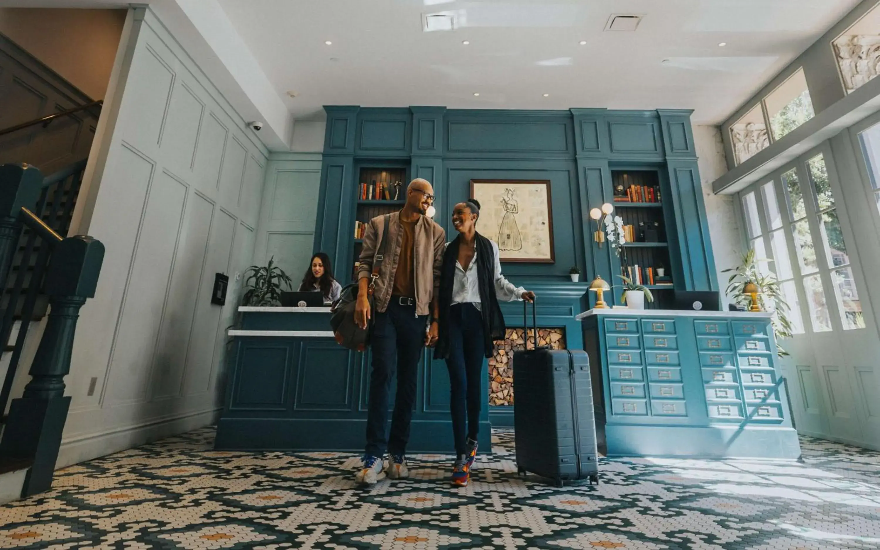 Lobby or reception in The Eliza Jane, in The Unbound Collection by Hyatt Lobby or reception in The Eliza Jane, in The Unbound Collection by Hyatt