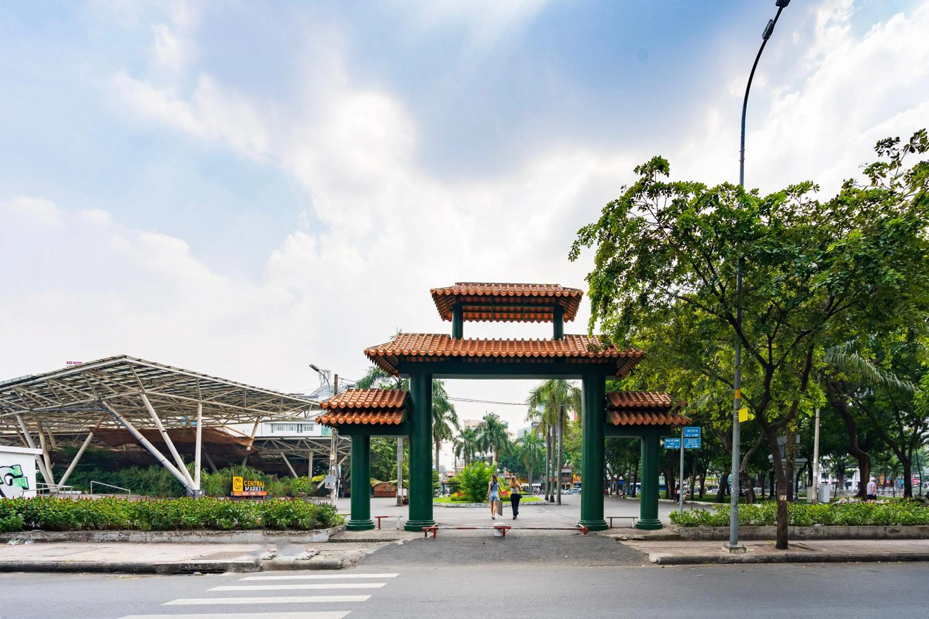 Natural landscape in Hoang Hoang Hotel (Bloom 3)