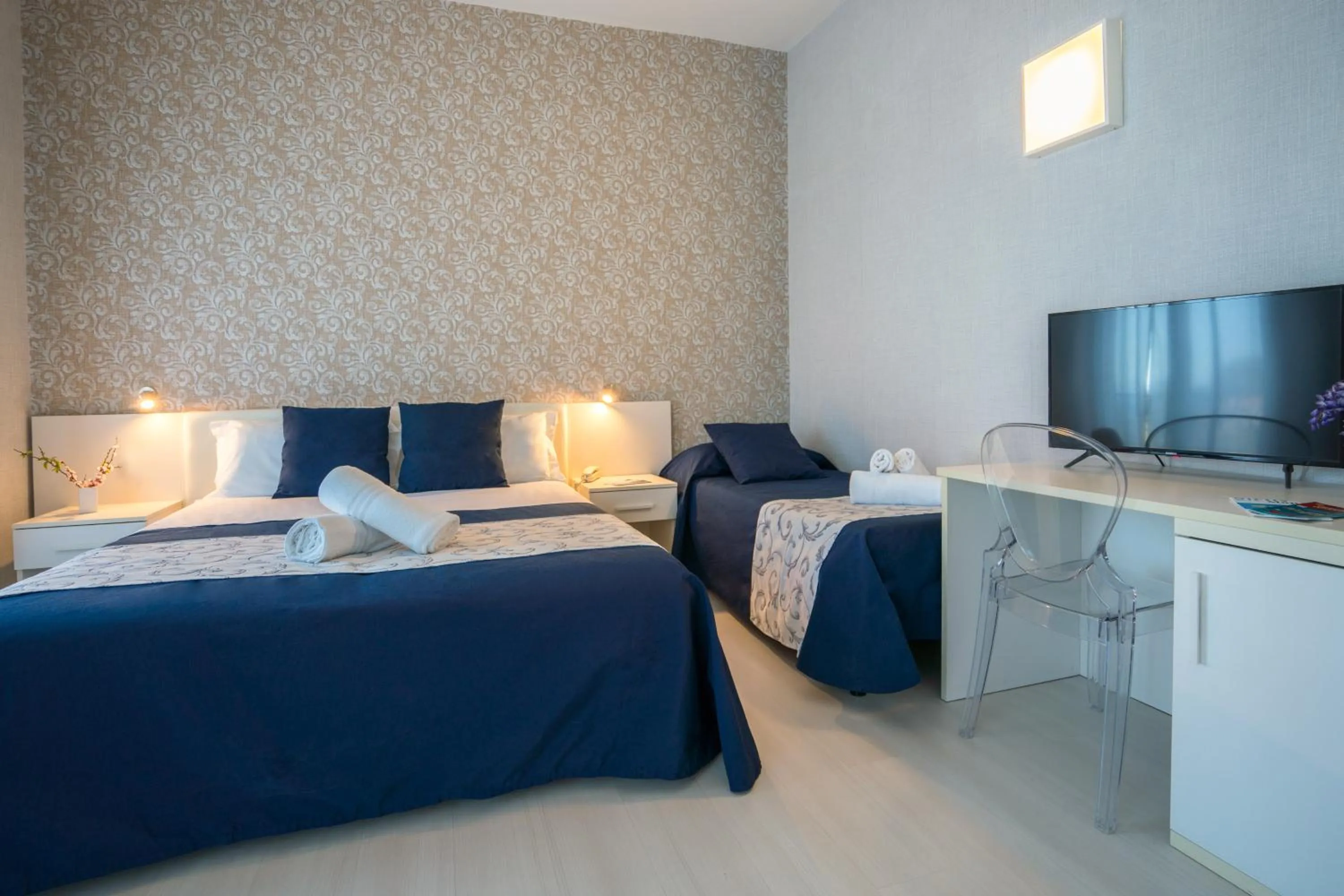 Bed in Hotel Baia Azzurra