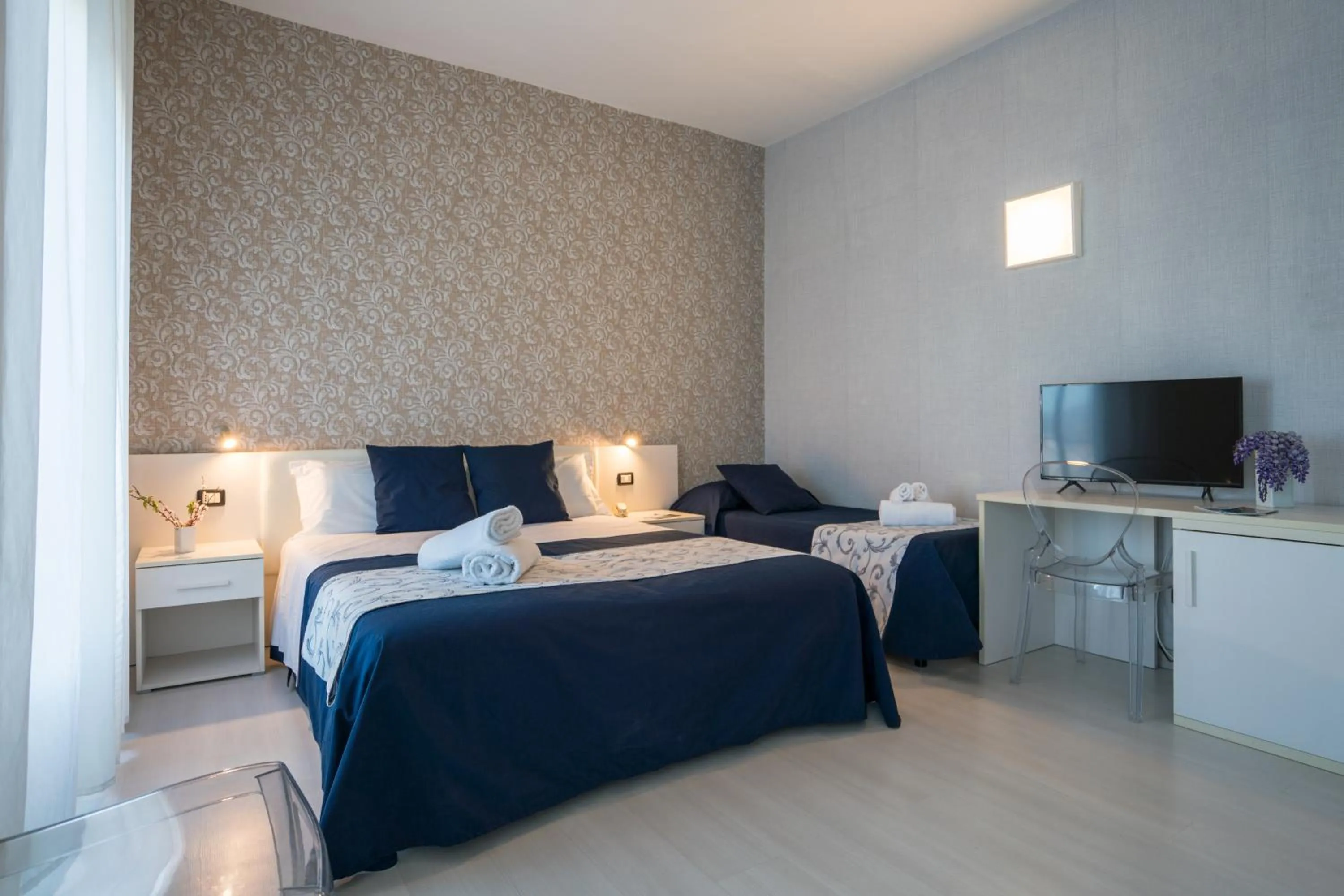 Bed in Hotel Baia Azzurra