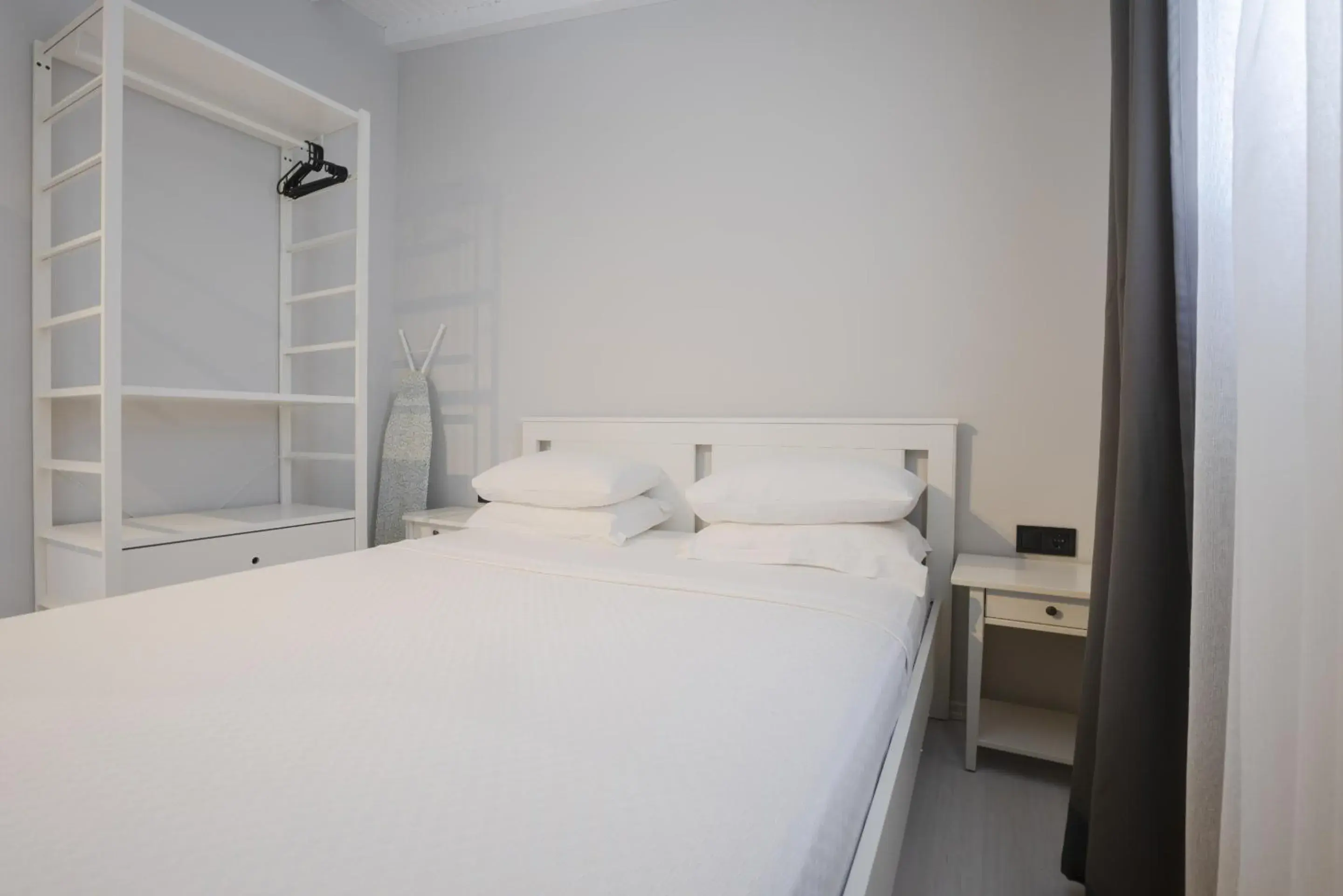 Bedroom, Bed in AEGEAN Apartments - Marina & Chios Island View Bedroom, Bed in AEGEAN Apartments - Marina & Chios Island View