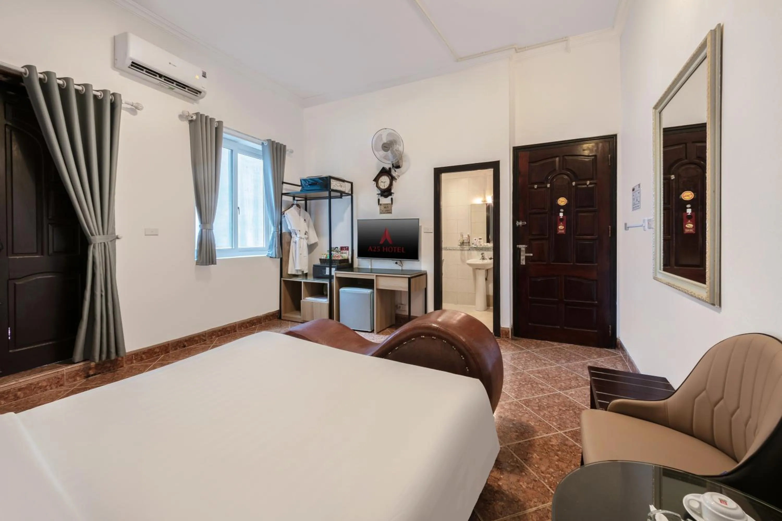 Bed in A25 Hotel - Đội Cấn 1