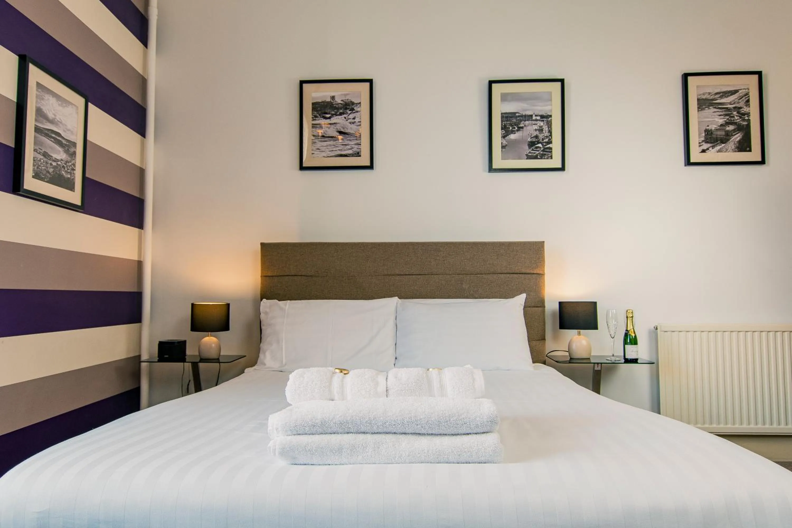 Bed in Rowntree Lodge