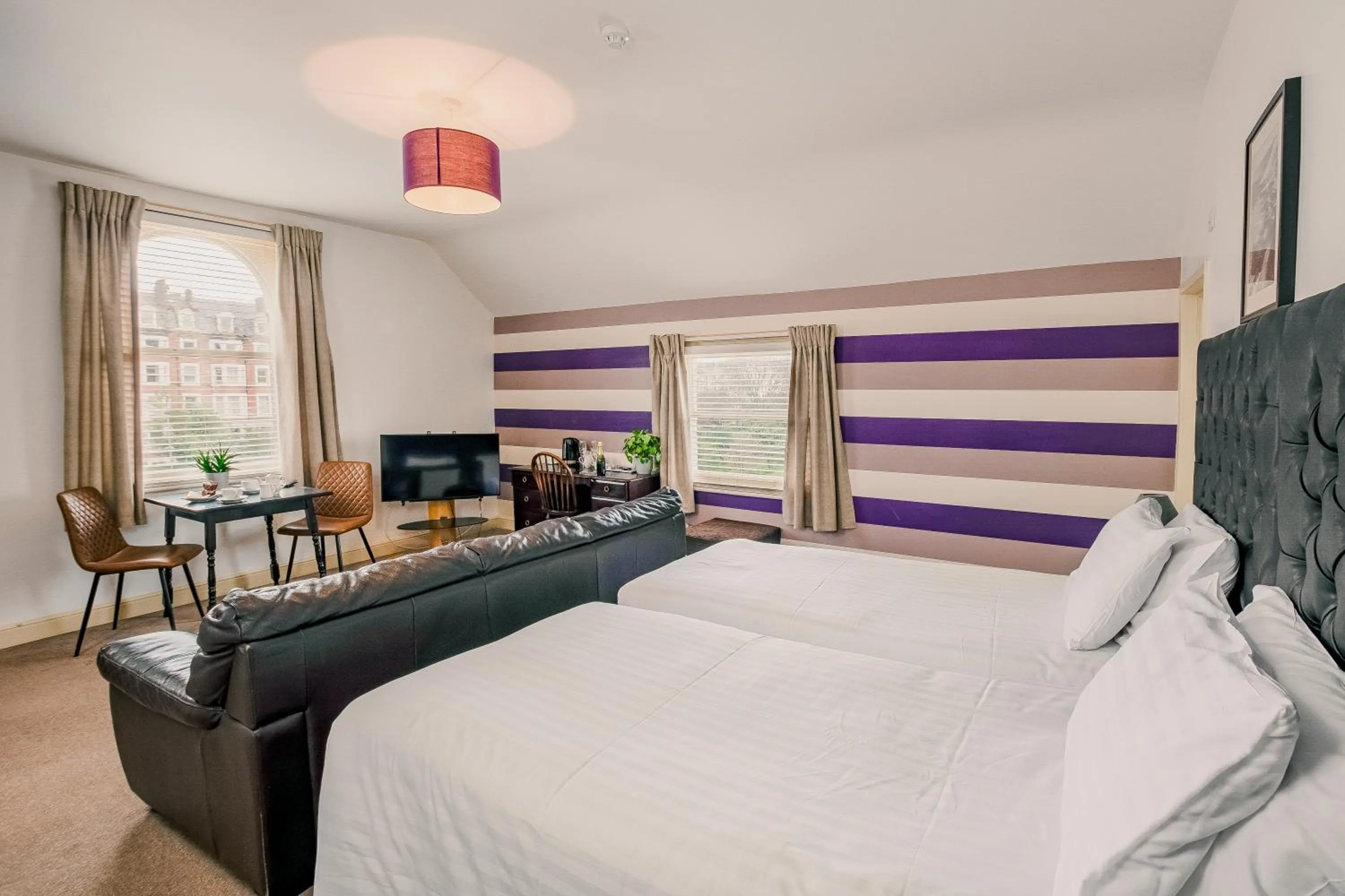 Photo of the whole room, Bed in Rowntree Lodge