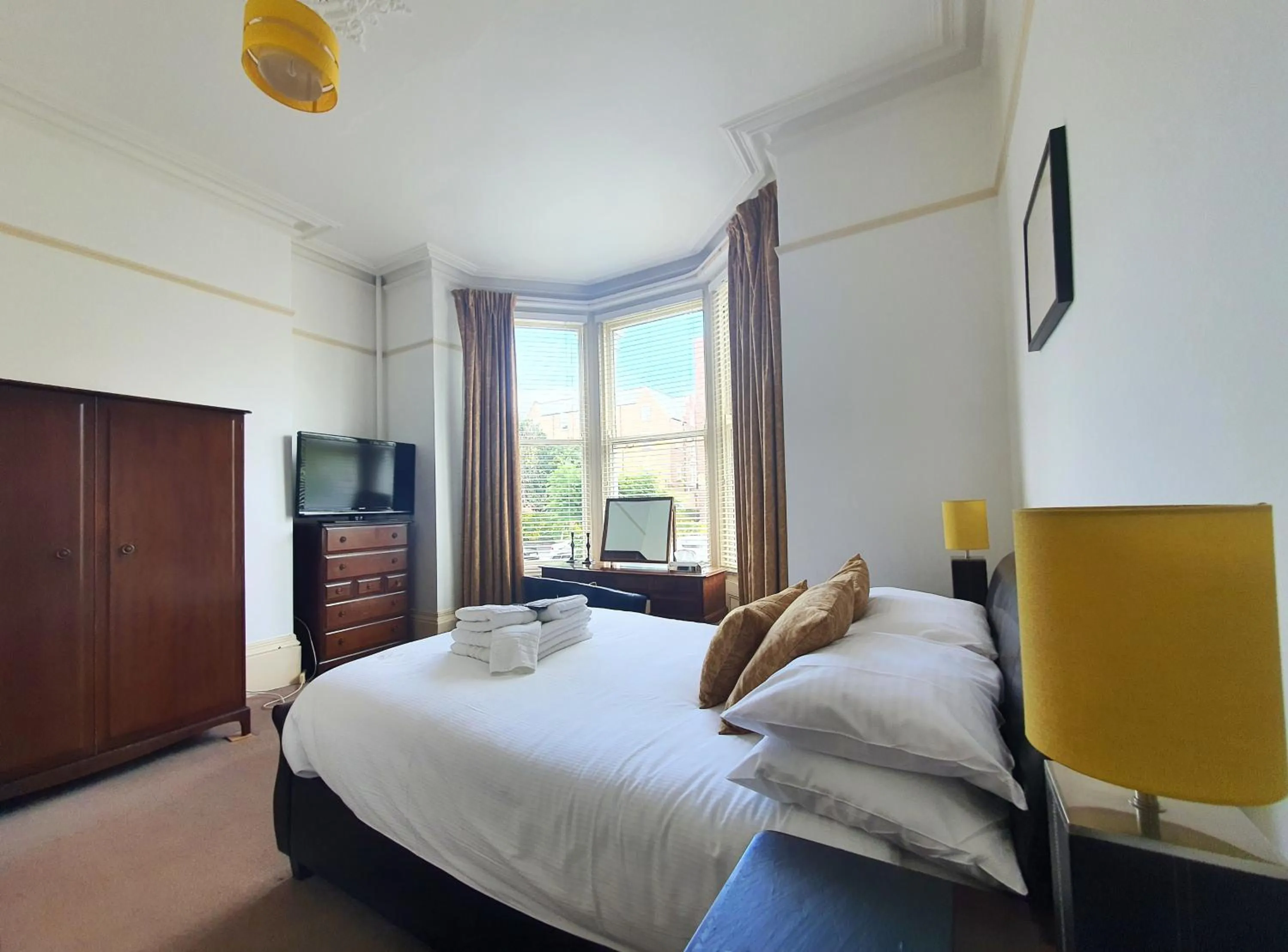 Bed in Rowntree Lodge