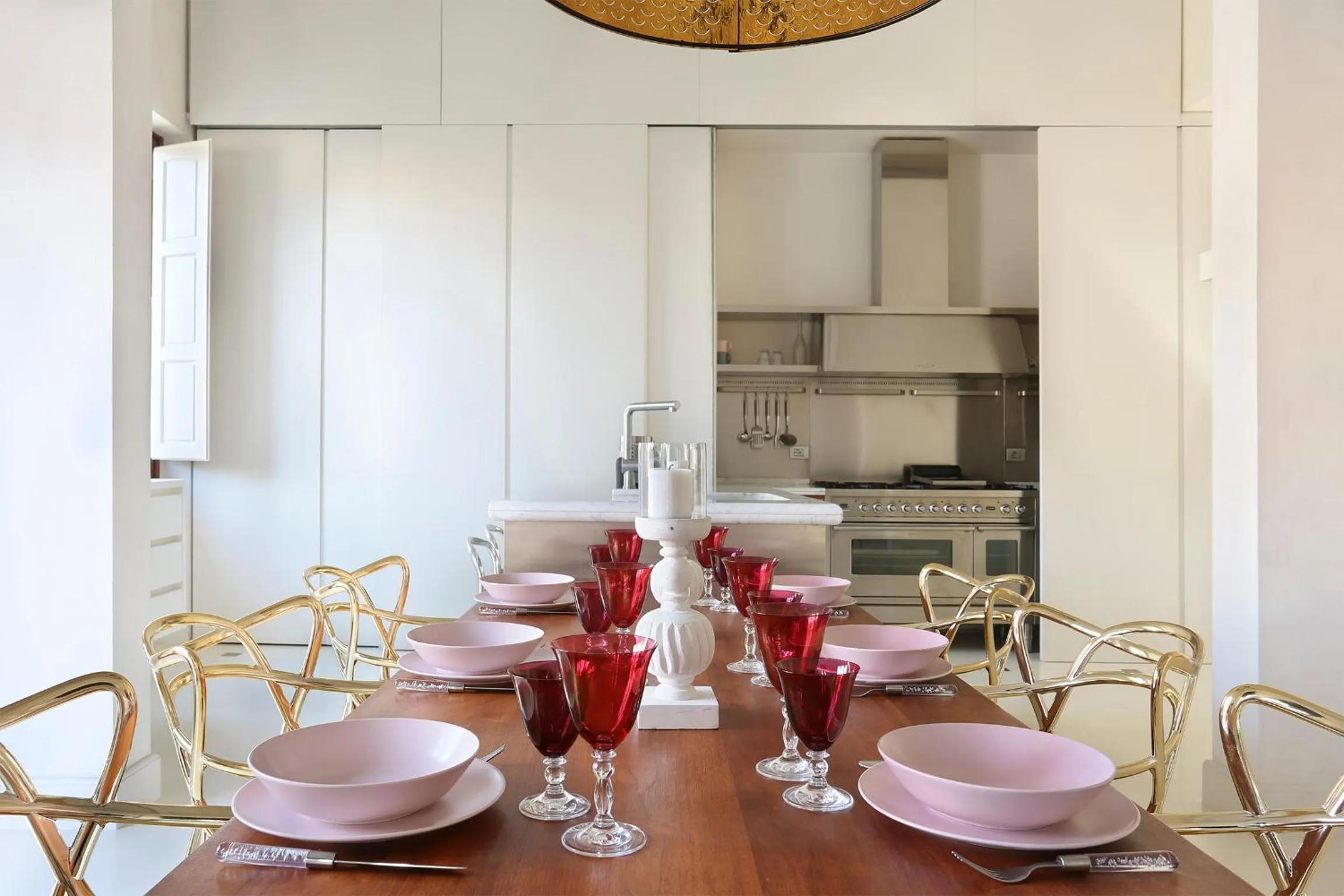 Dining area in LUXURY suite with amazing Terrace in Florence-hosted by Sweetstay