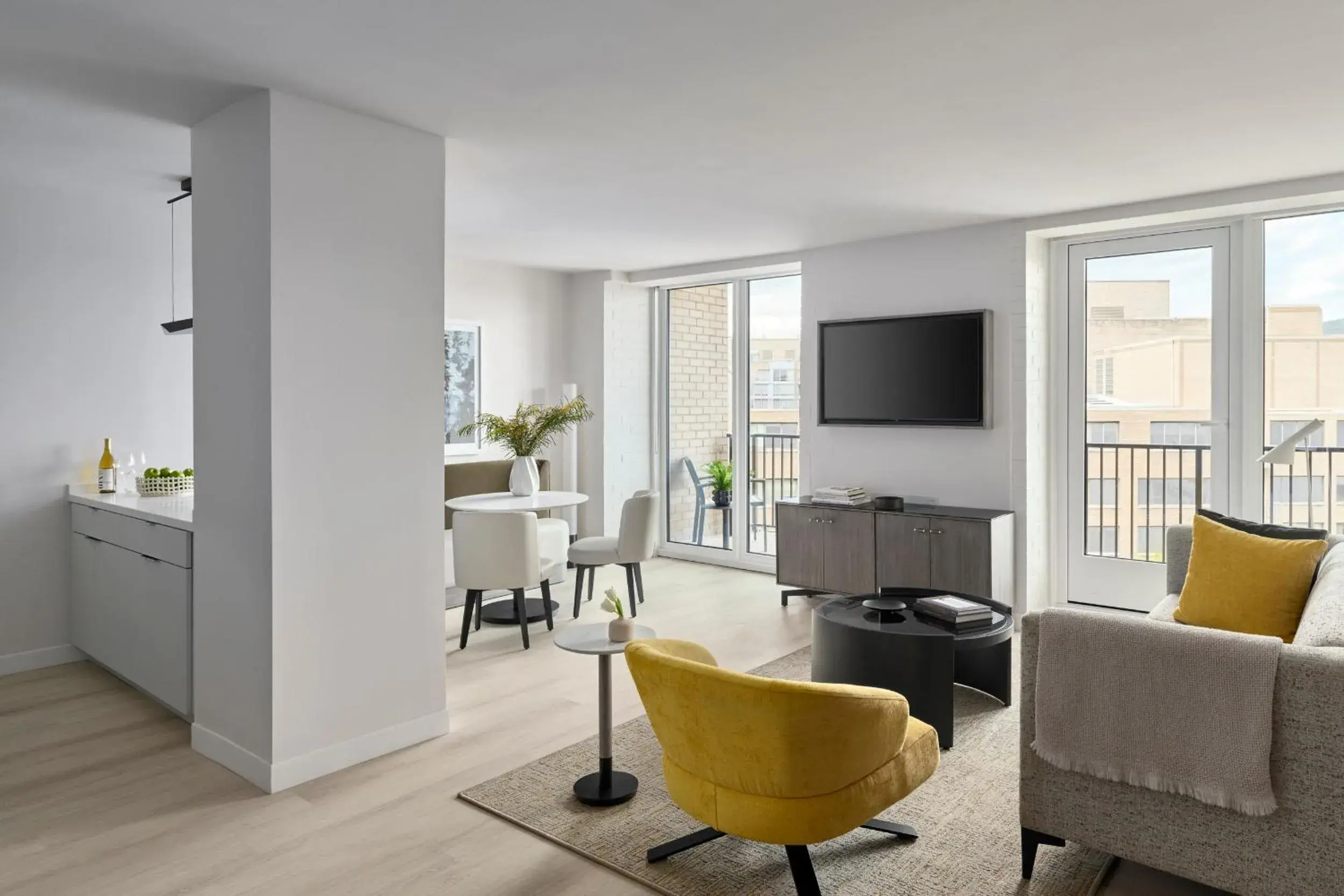 Kitchen or kitchenette in Hotel AKA Washington Circle Kitchen or kitchenette in Hotel AKA Washington Circle