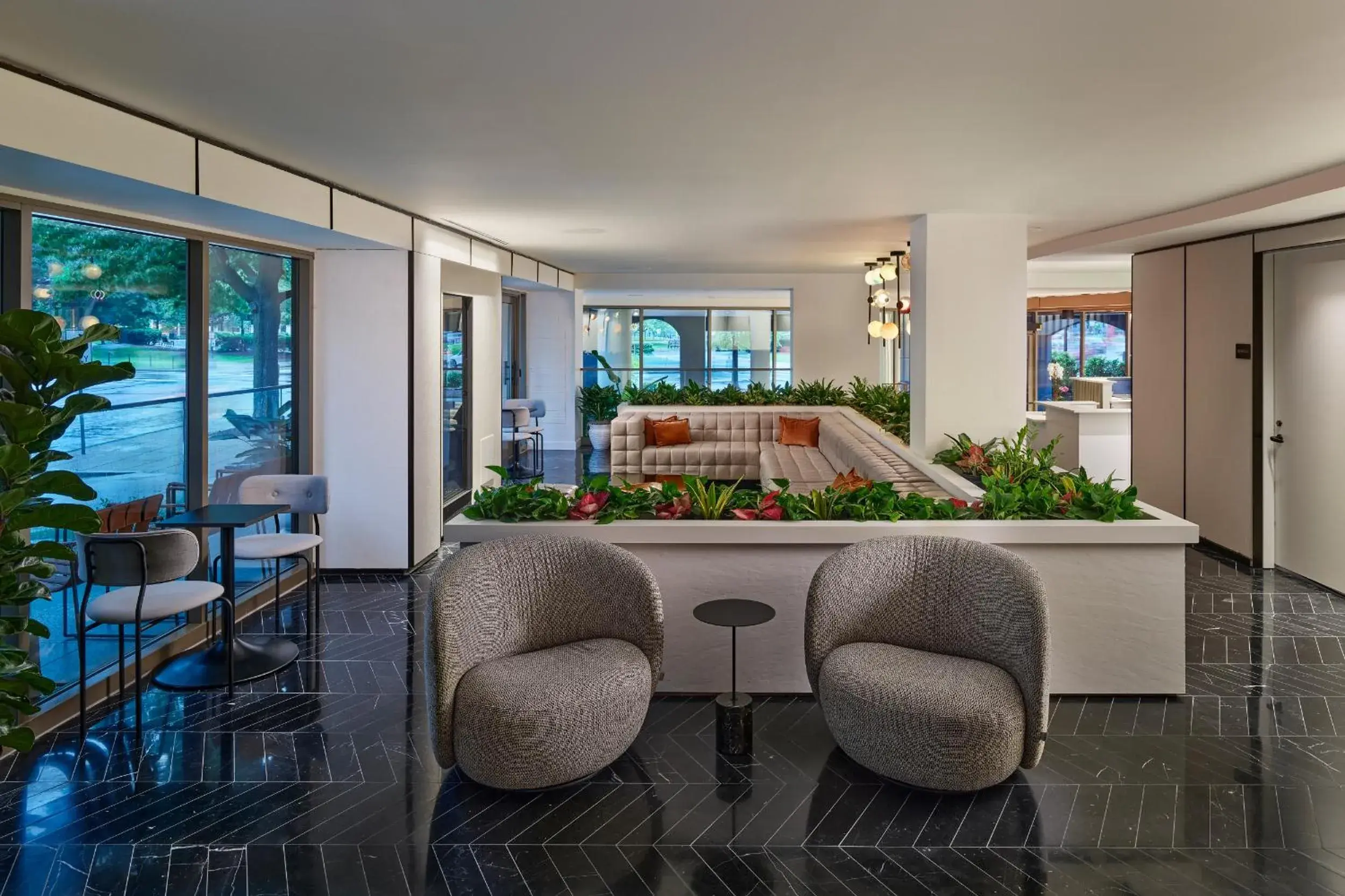 Lobby or reception in Hotel AKA Washington Circle Lobby or reception in Hotel AKA Washington Circle