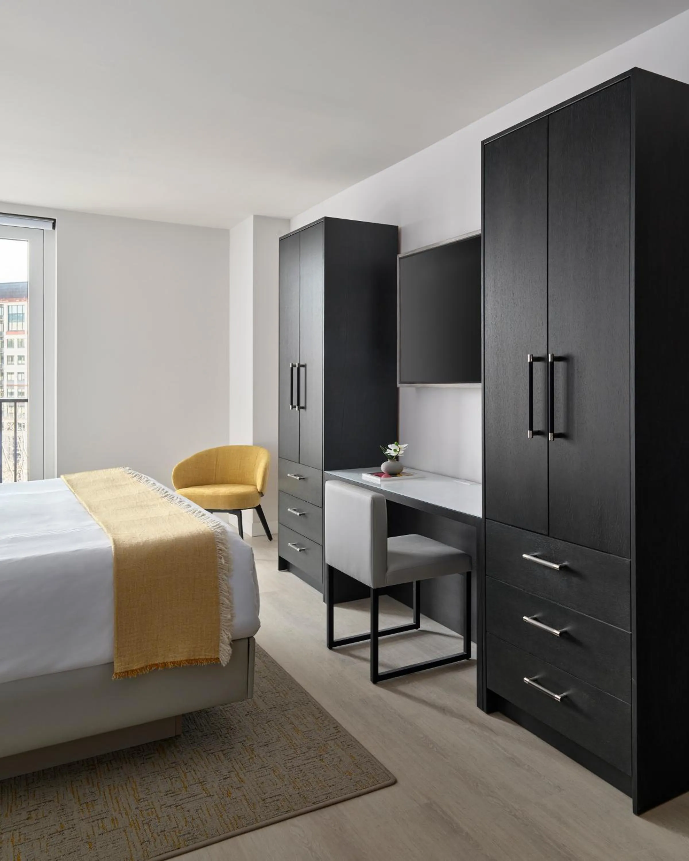 Bed in Hotel AKA Washington Circle