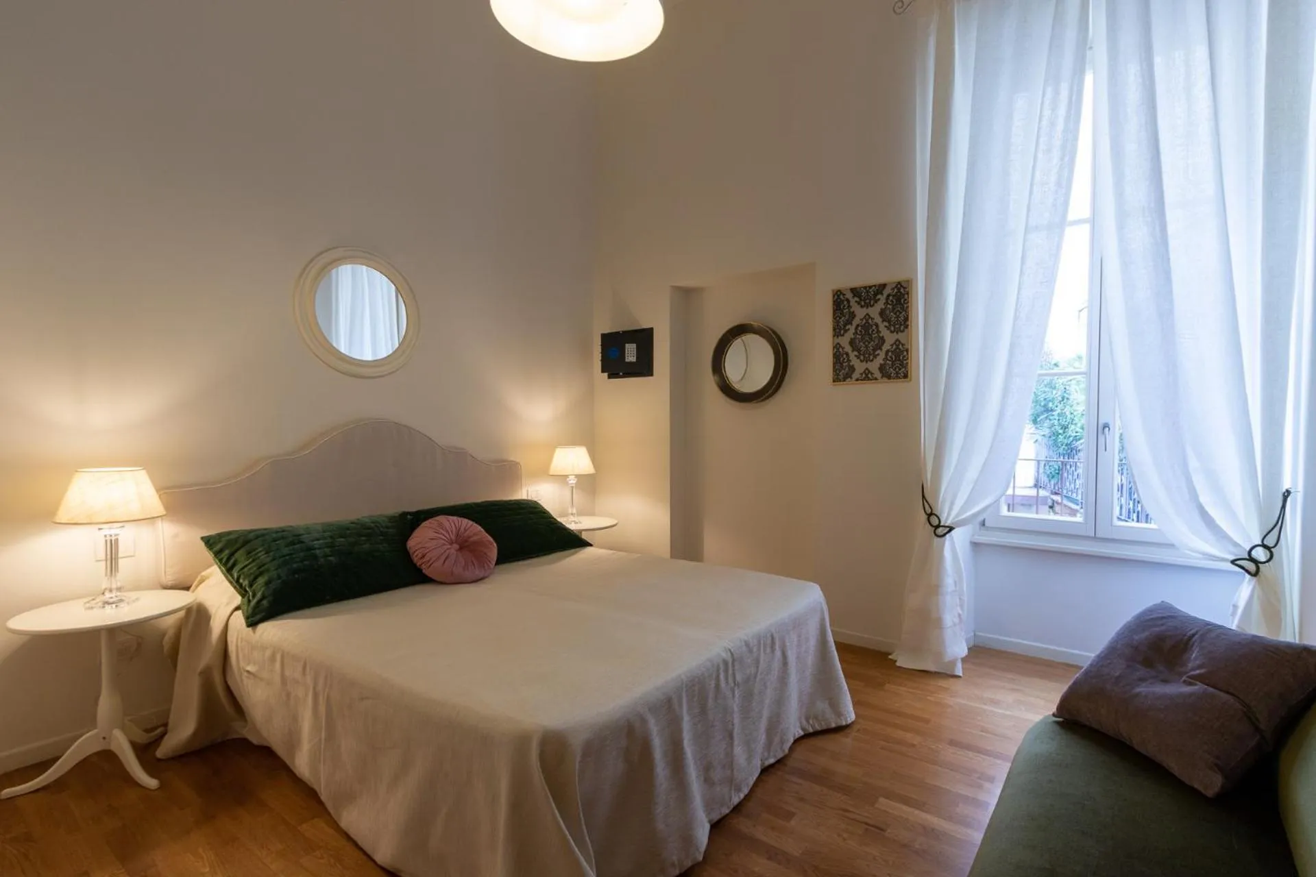 Bedroom, Bed in AD Verona flat