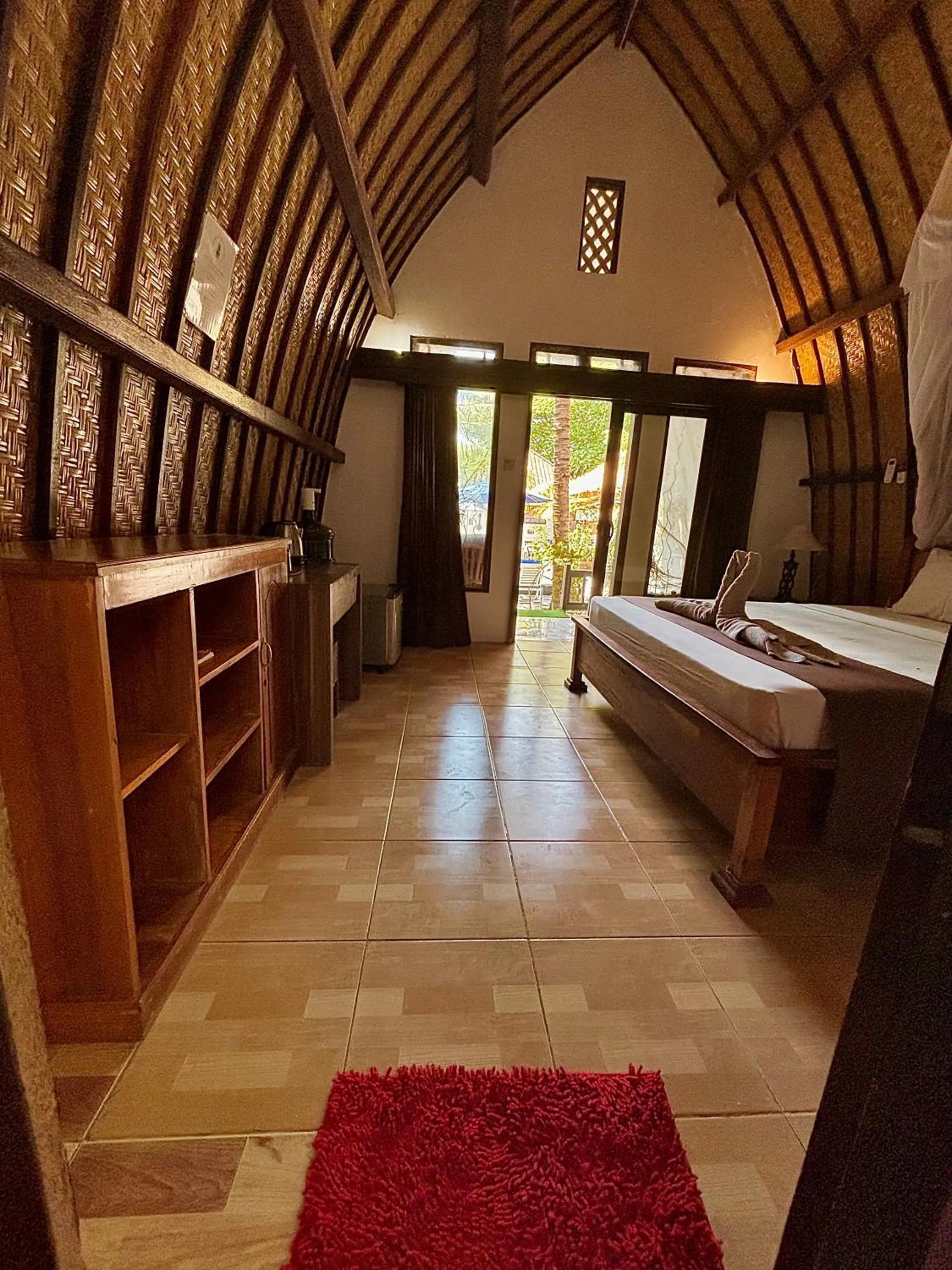 Photo of the whole room, Bed in Alibaba Bungalows