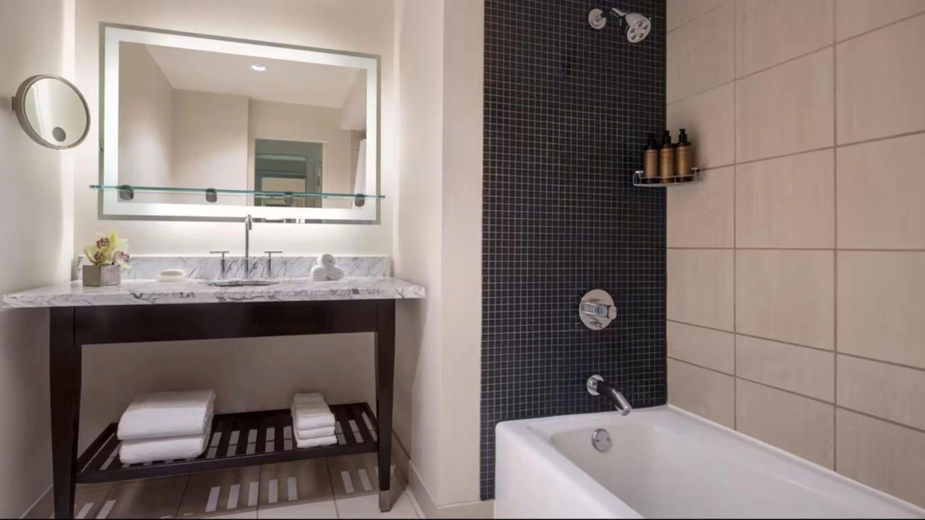 Bathroom in THE MIDLAND HOTEL, Chicago, a Tribute Portfolio Hotel