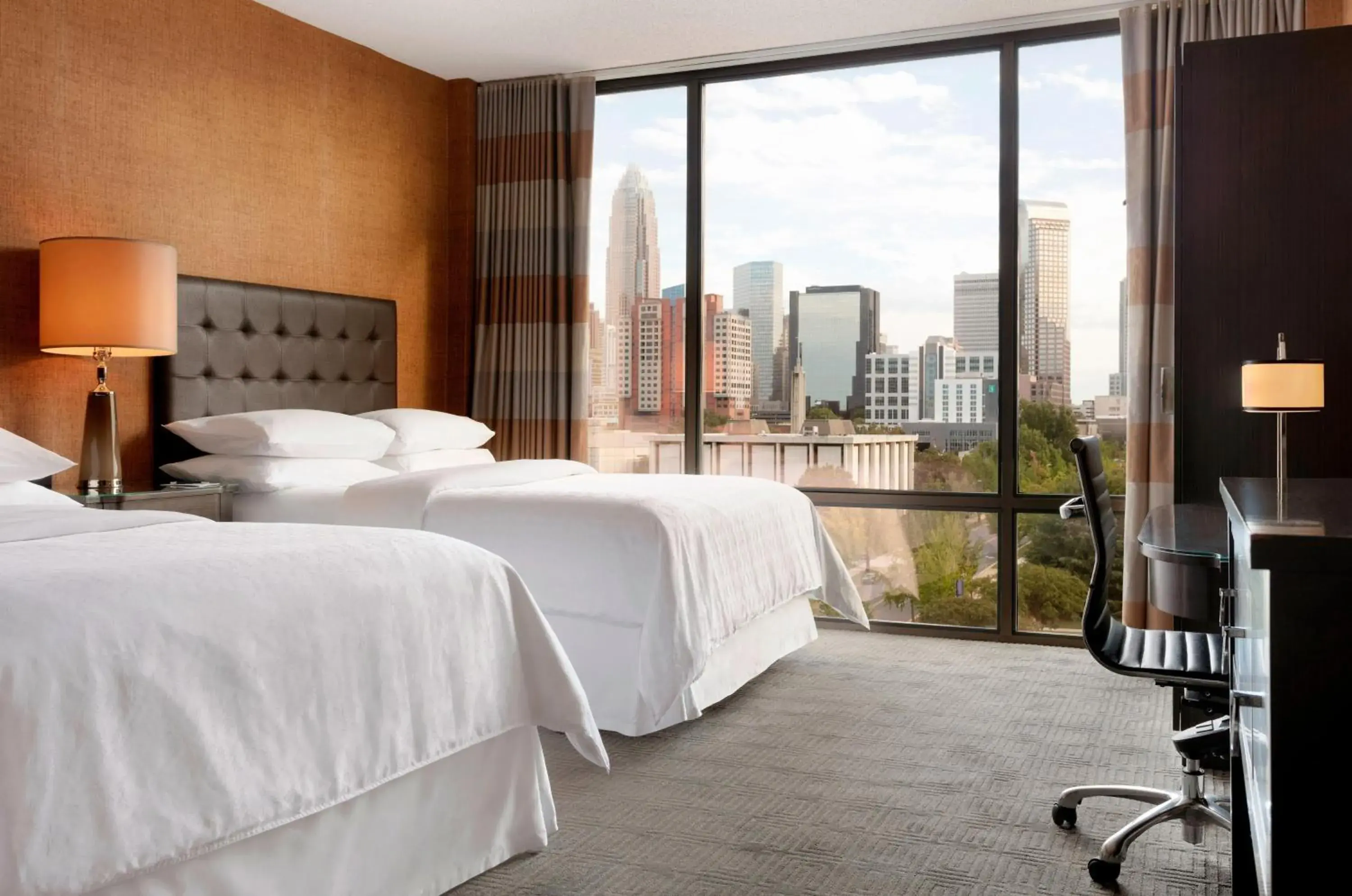 Club level, Guest room, 2 Double, City view in Sheraton Charlotte Hotel Club level, Guest room, 2 Double, City view in Sheraton Charlotte Hotel