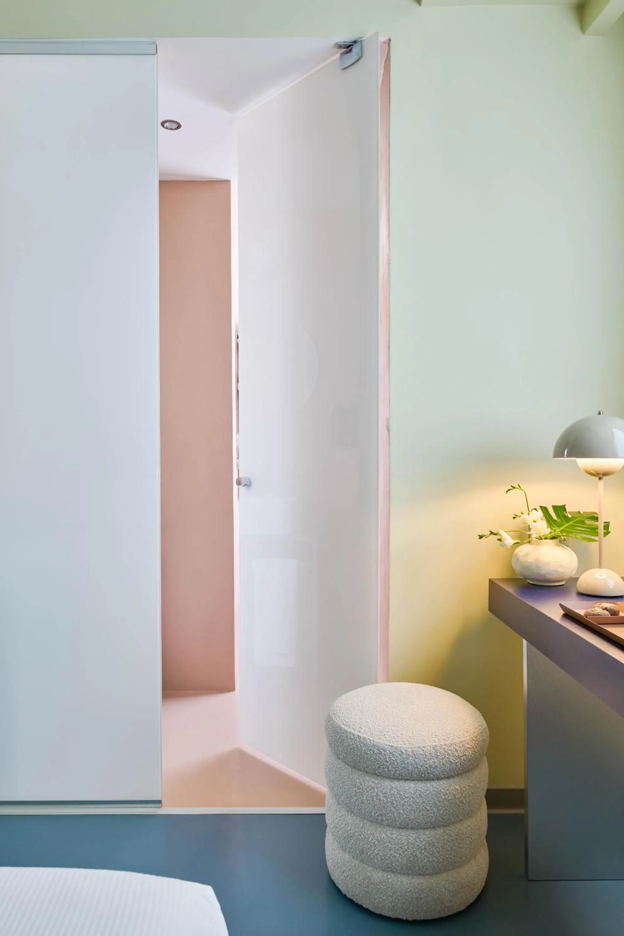 Bathroom in Moderno Hotel Roma