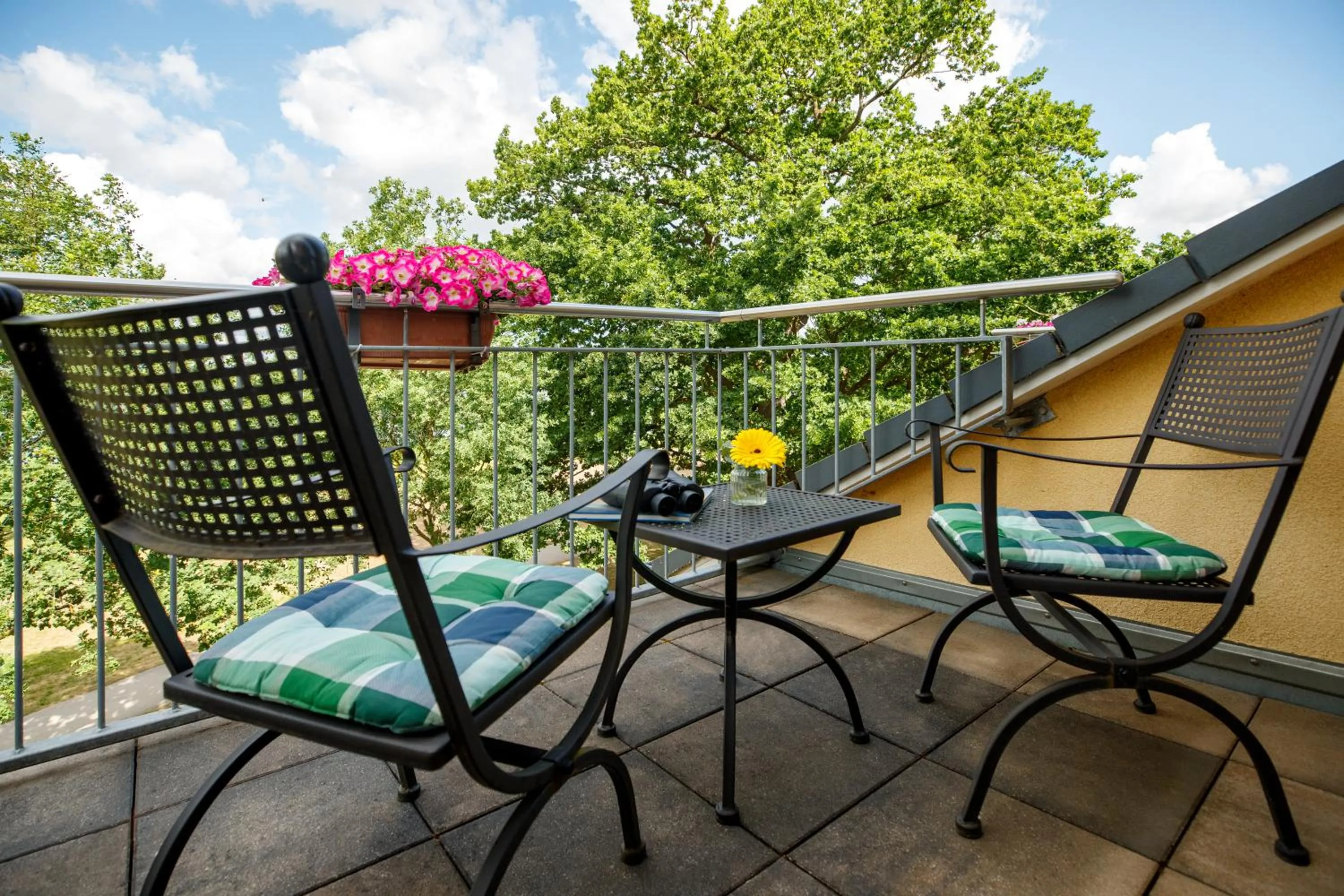 Balcony/Terrace in Strandhaus am Inselsee