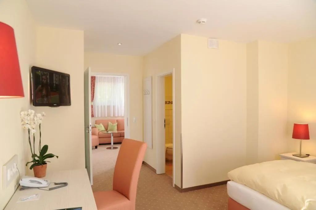 Photo of the whole room, Bed in Strandhaus am Inselsee