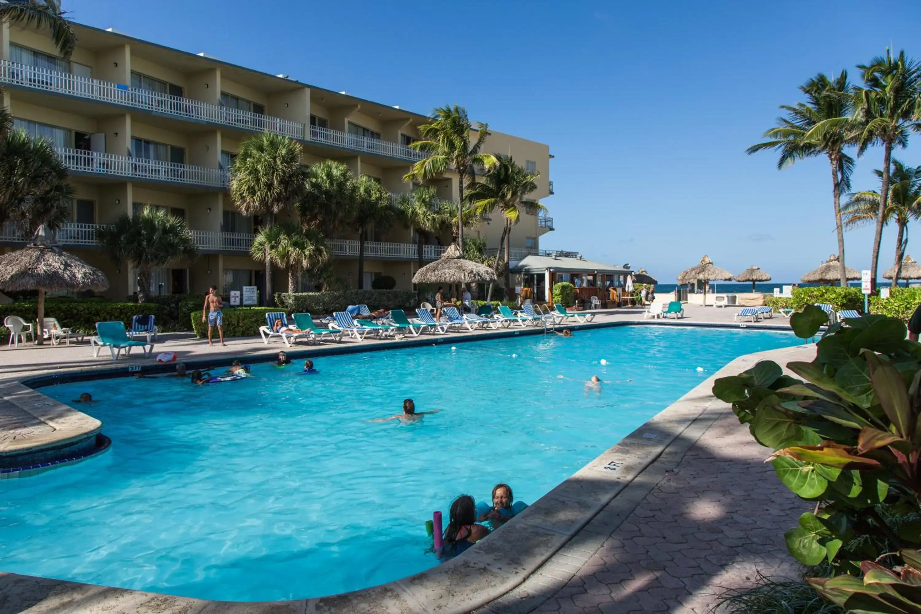 Swimming Pool in Thunderbird Beach Hotel