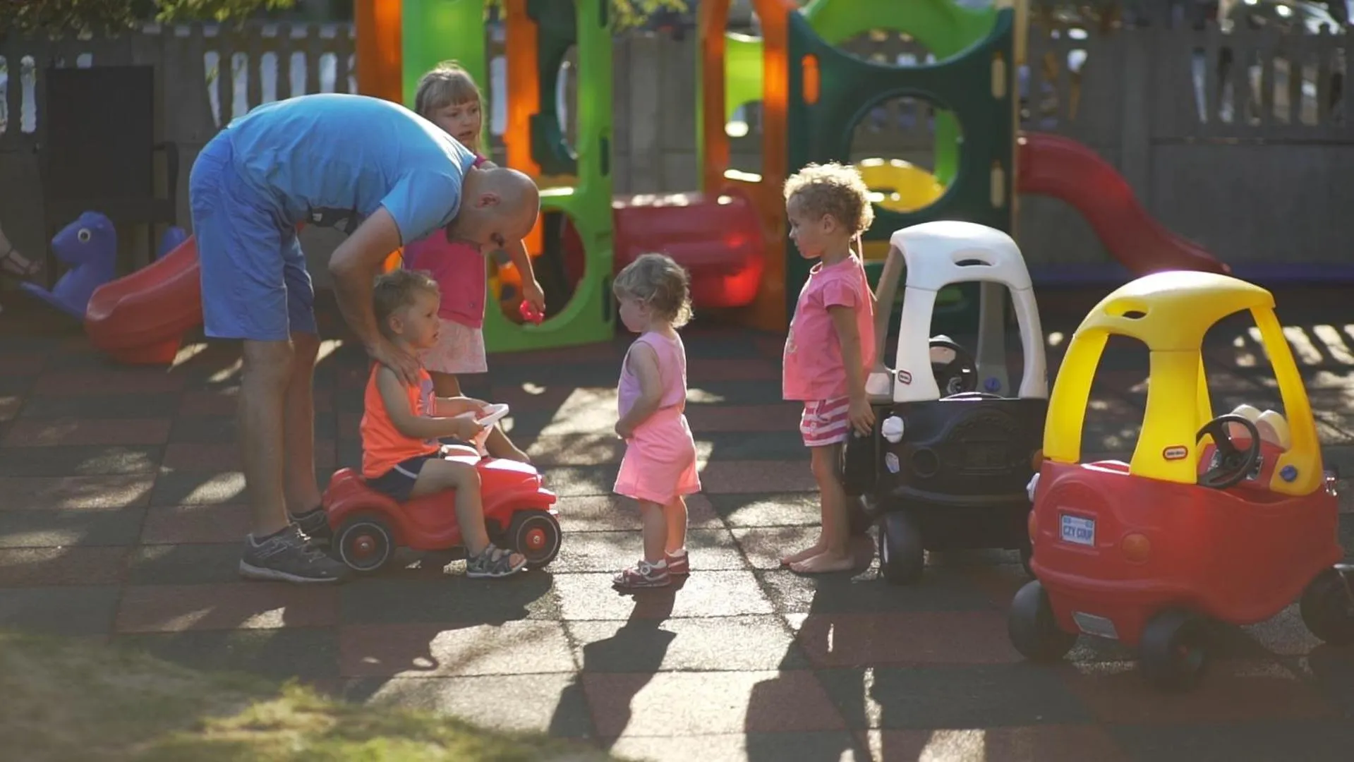 Children play ground in Srebrne Tarasy