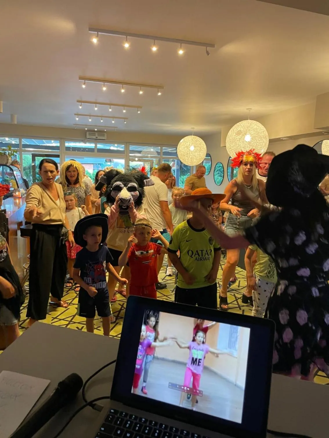 children in Srebrne Tarasy