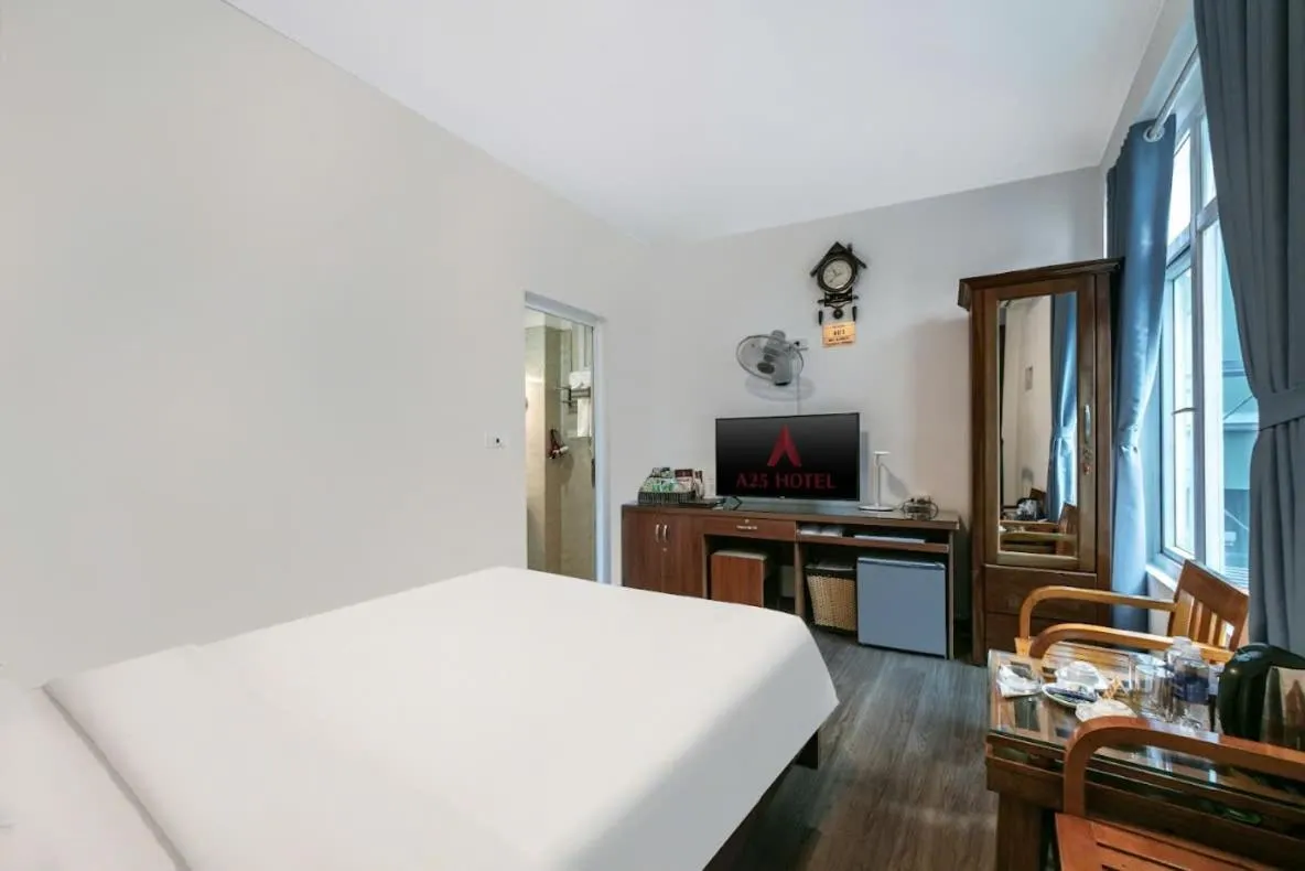 Bed in A25 Hotel - Đội Cấn 2