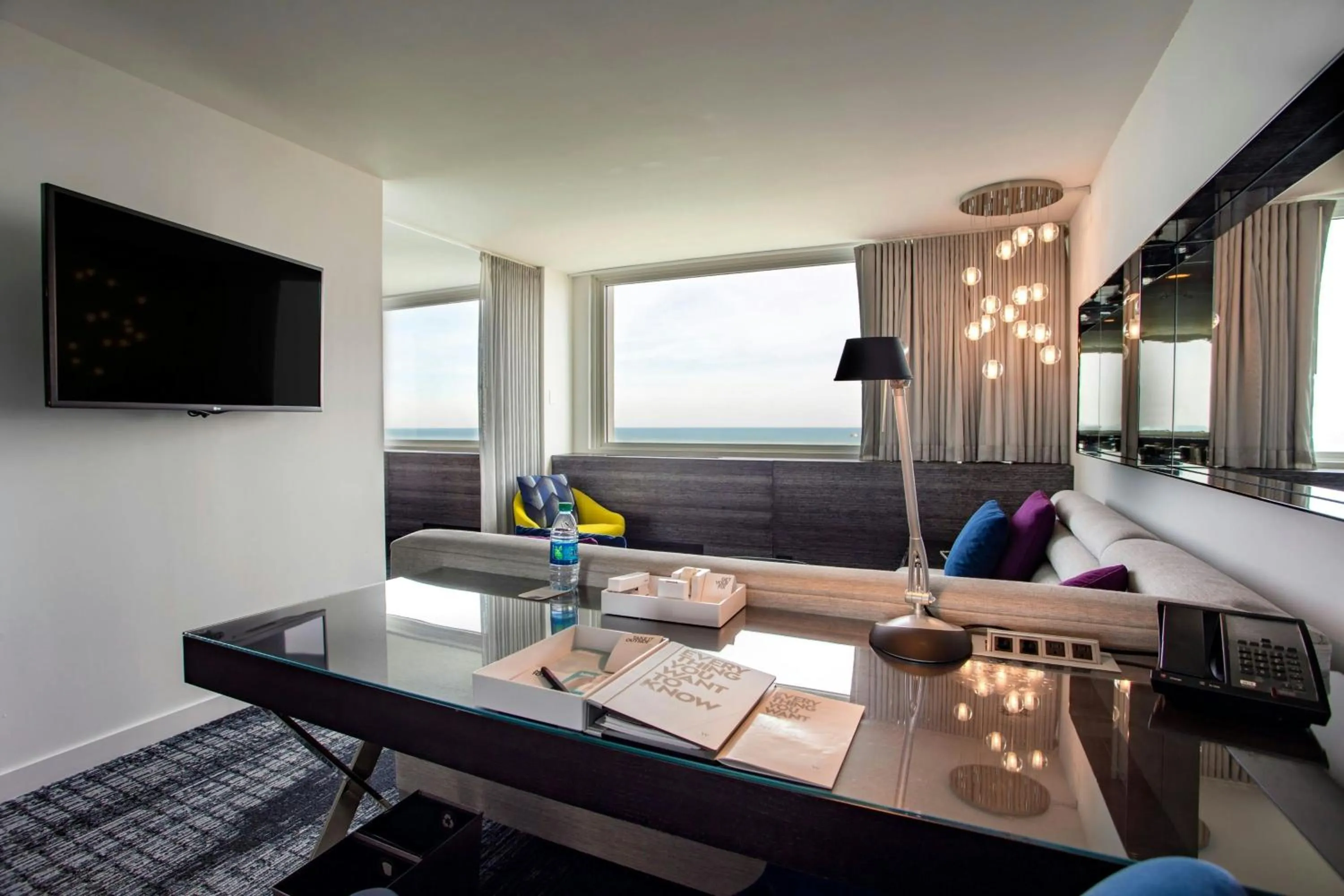 Living room in The Wade