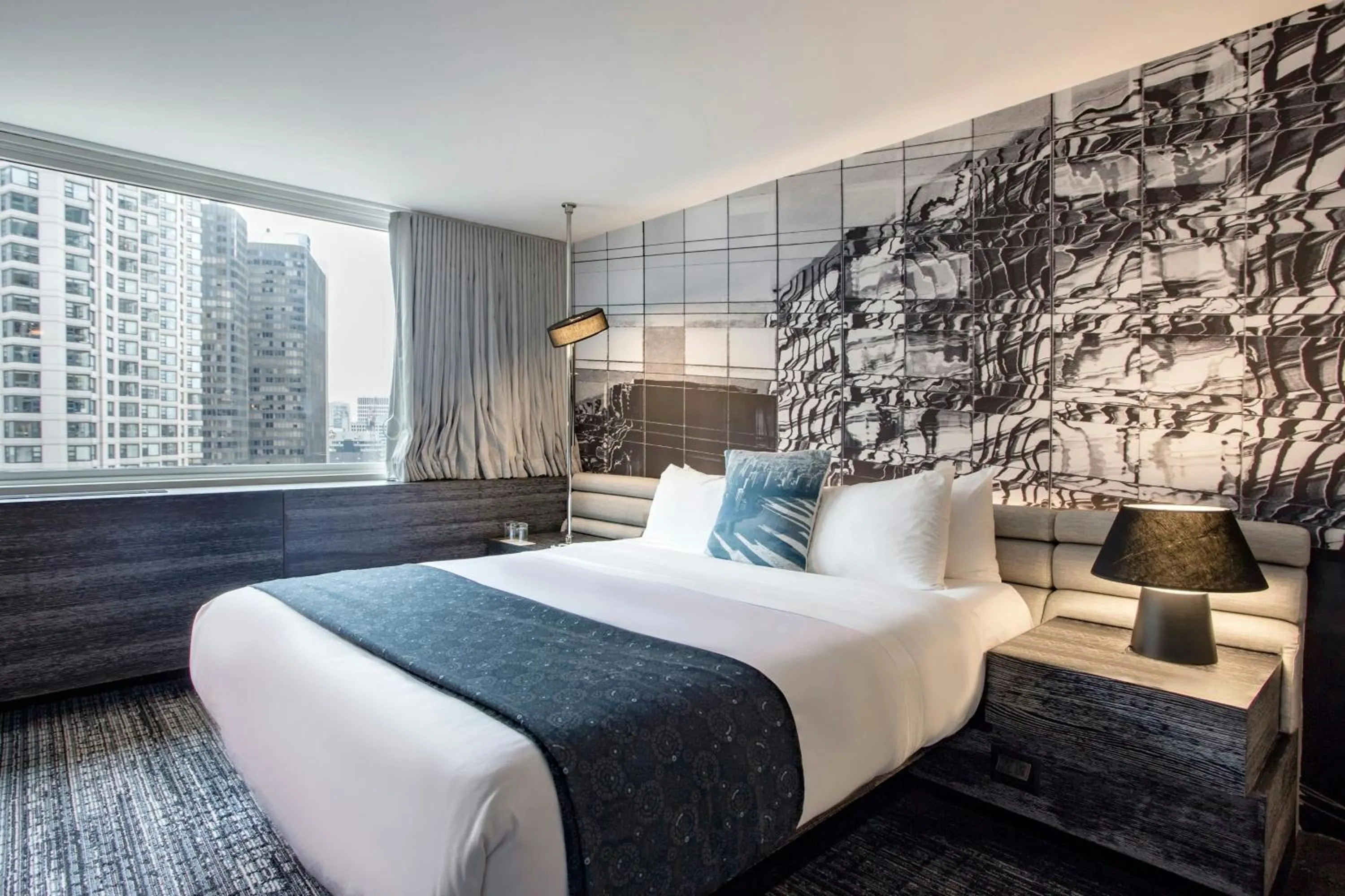 Photo of the whole room, Bed in The Wade