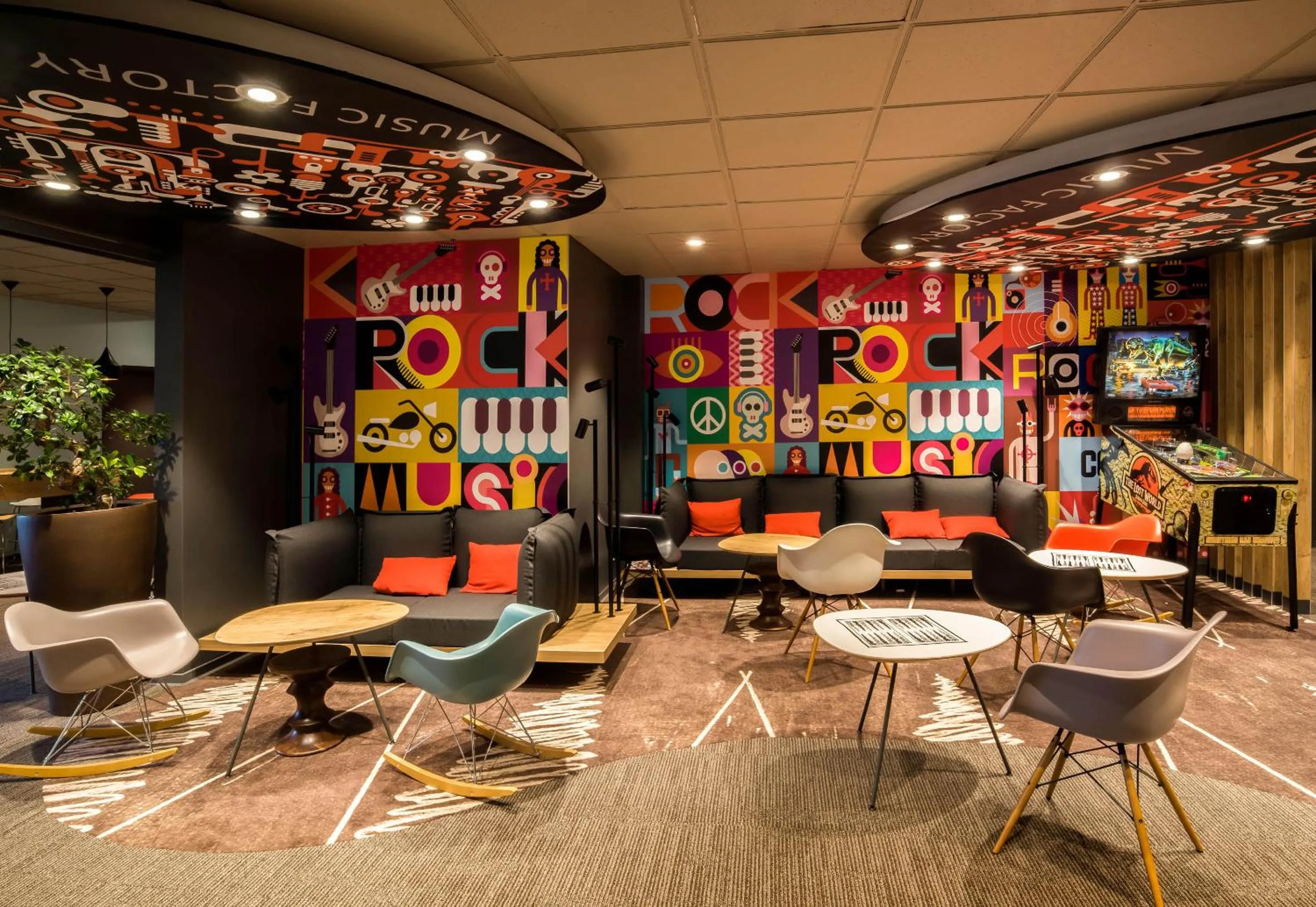 Living room in B&B HOTEL Boulogne-sur-Mer Centre Les Ports