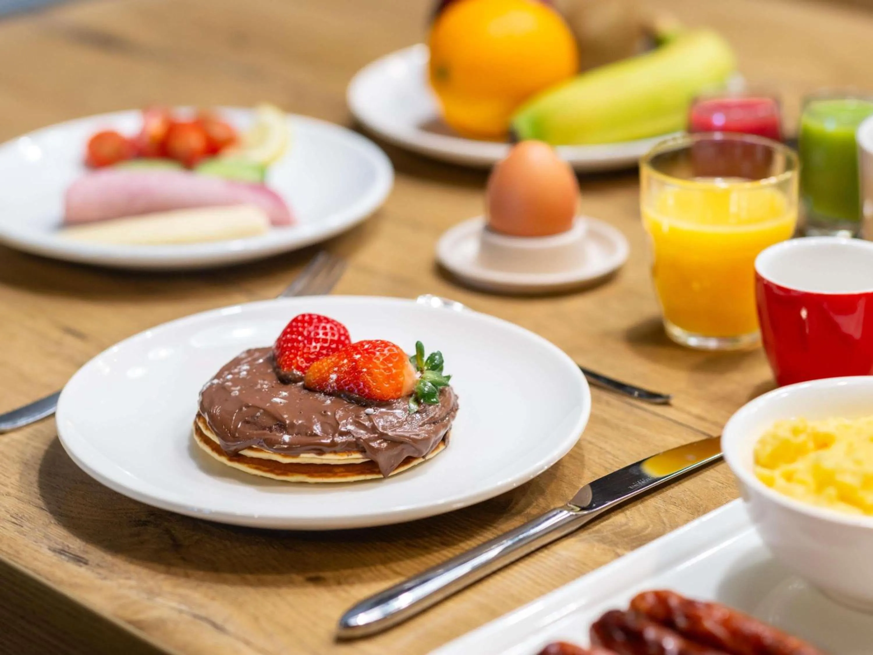 Breakfast in ibis Strasbourg Centre Gare