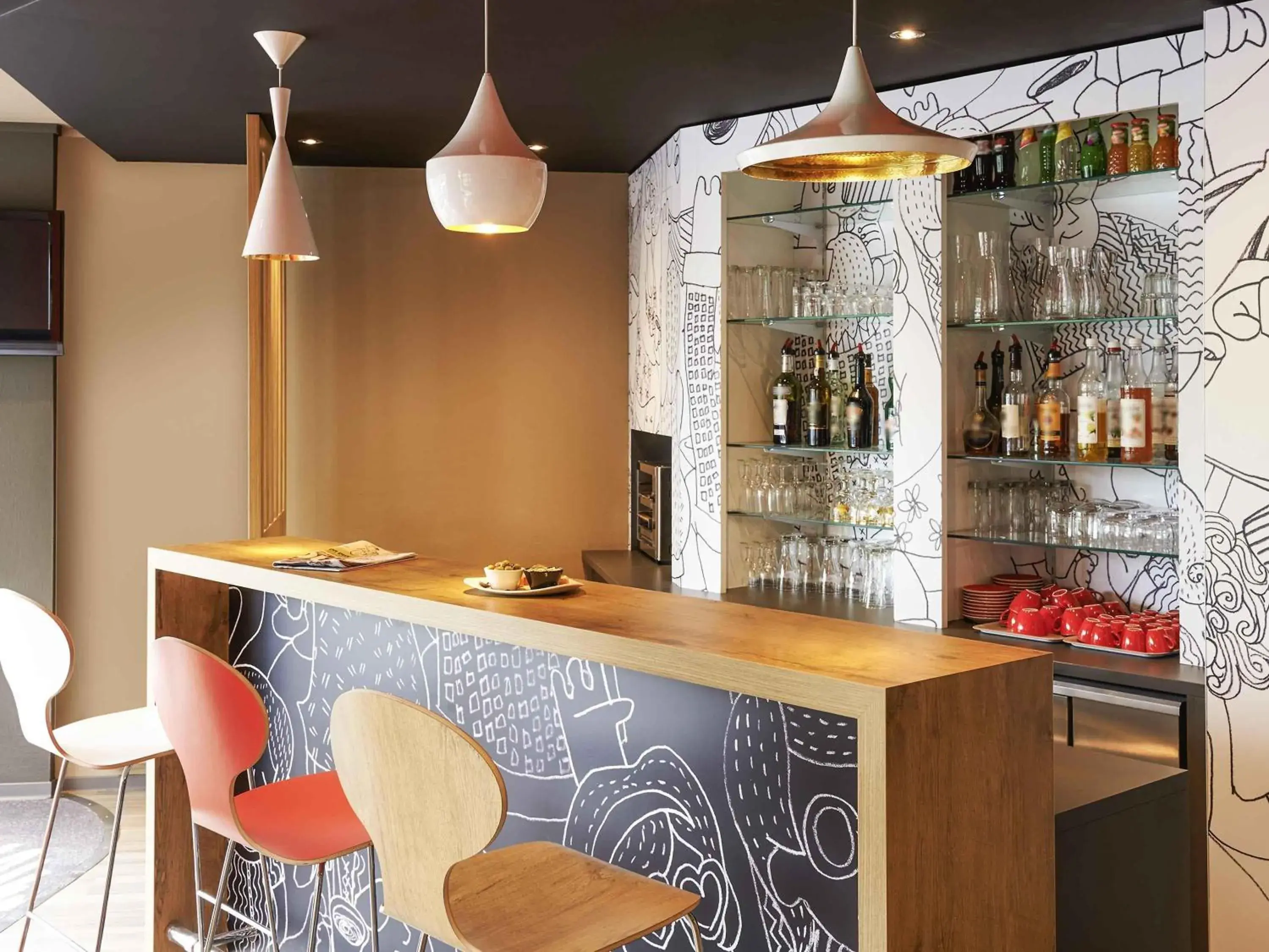 Lounge or bar in ibis Strasbourg Centre Gare Lounge or bar in ibis Strasbourg Centre Gare