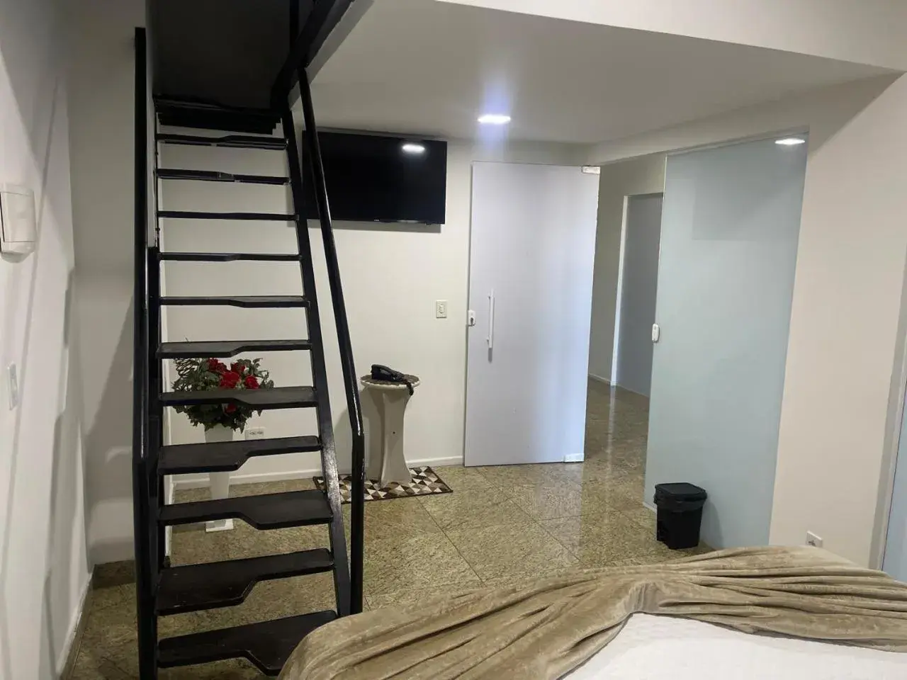 Basic Triple Room with Shared Bathroom - single occupancy in Hotel Netto Basic Triple Room with Shared Bathroom - single occupancy in Hotel Netto