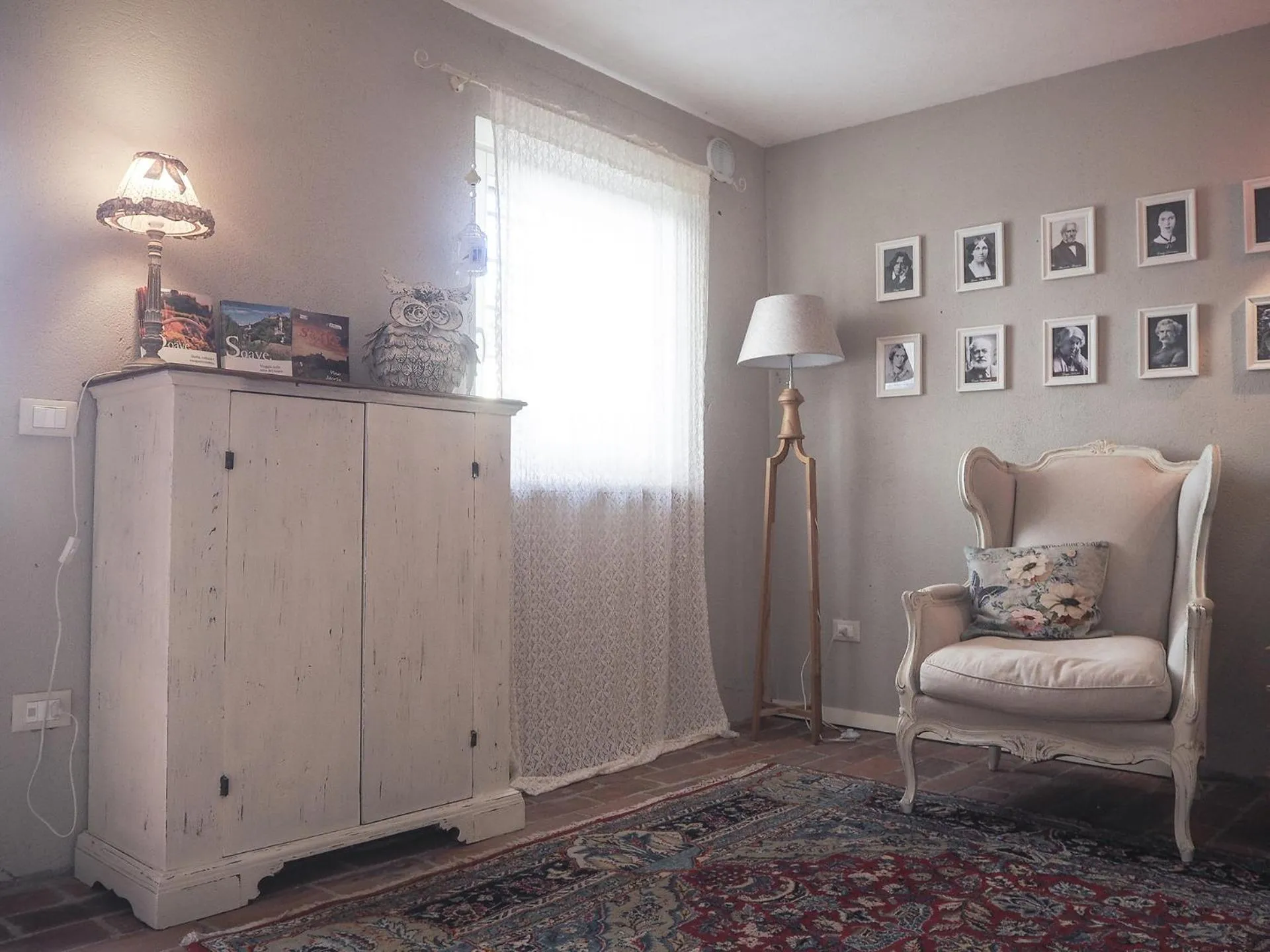 Living room in B&B Antique Maison