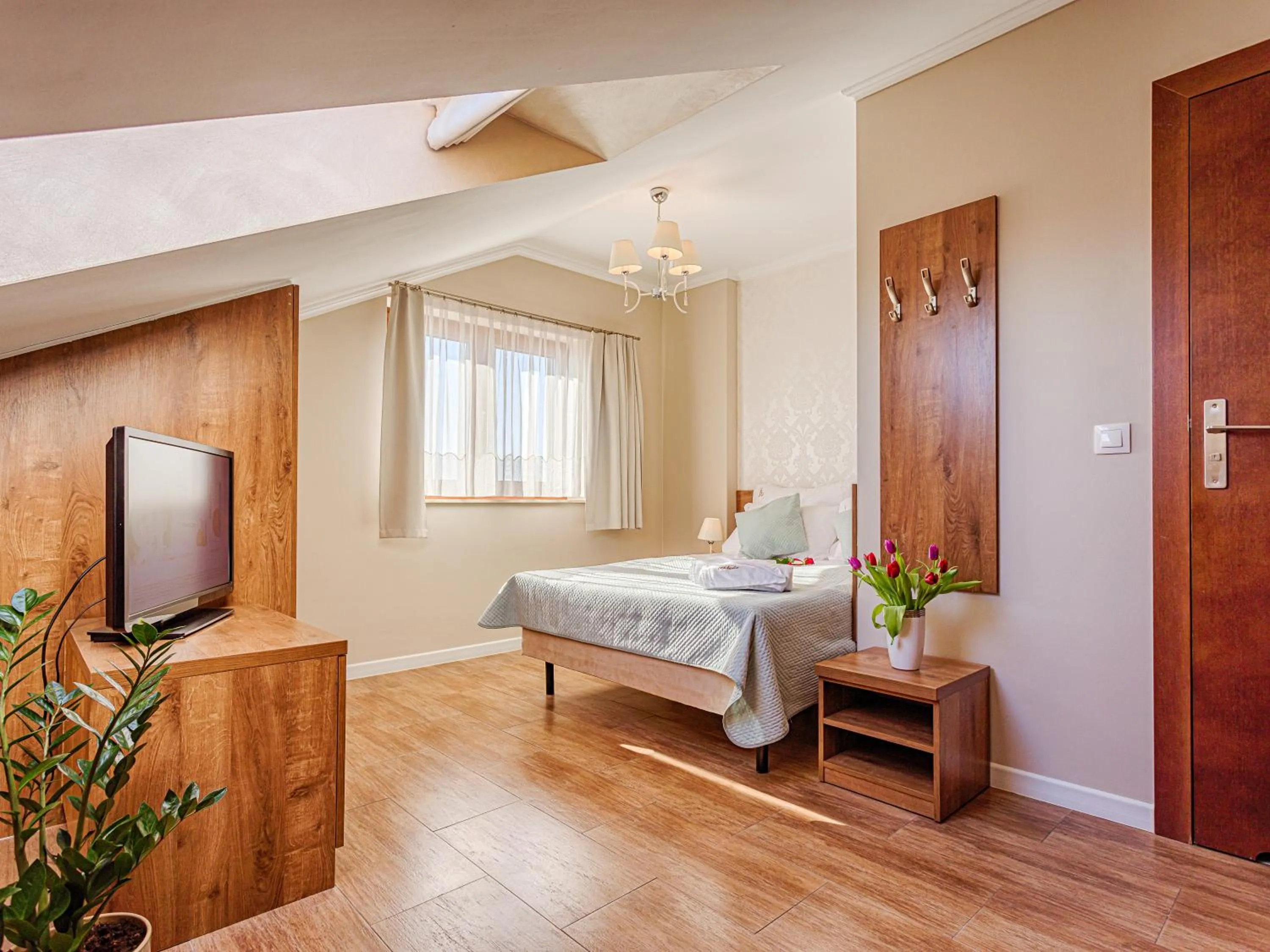 Bed in Willa Arkadia