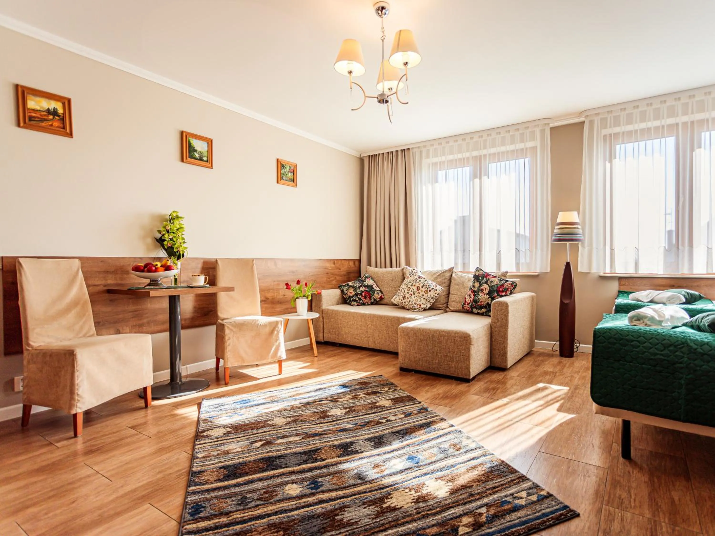 Bed in Willa Arkadia