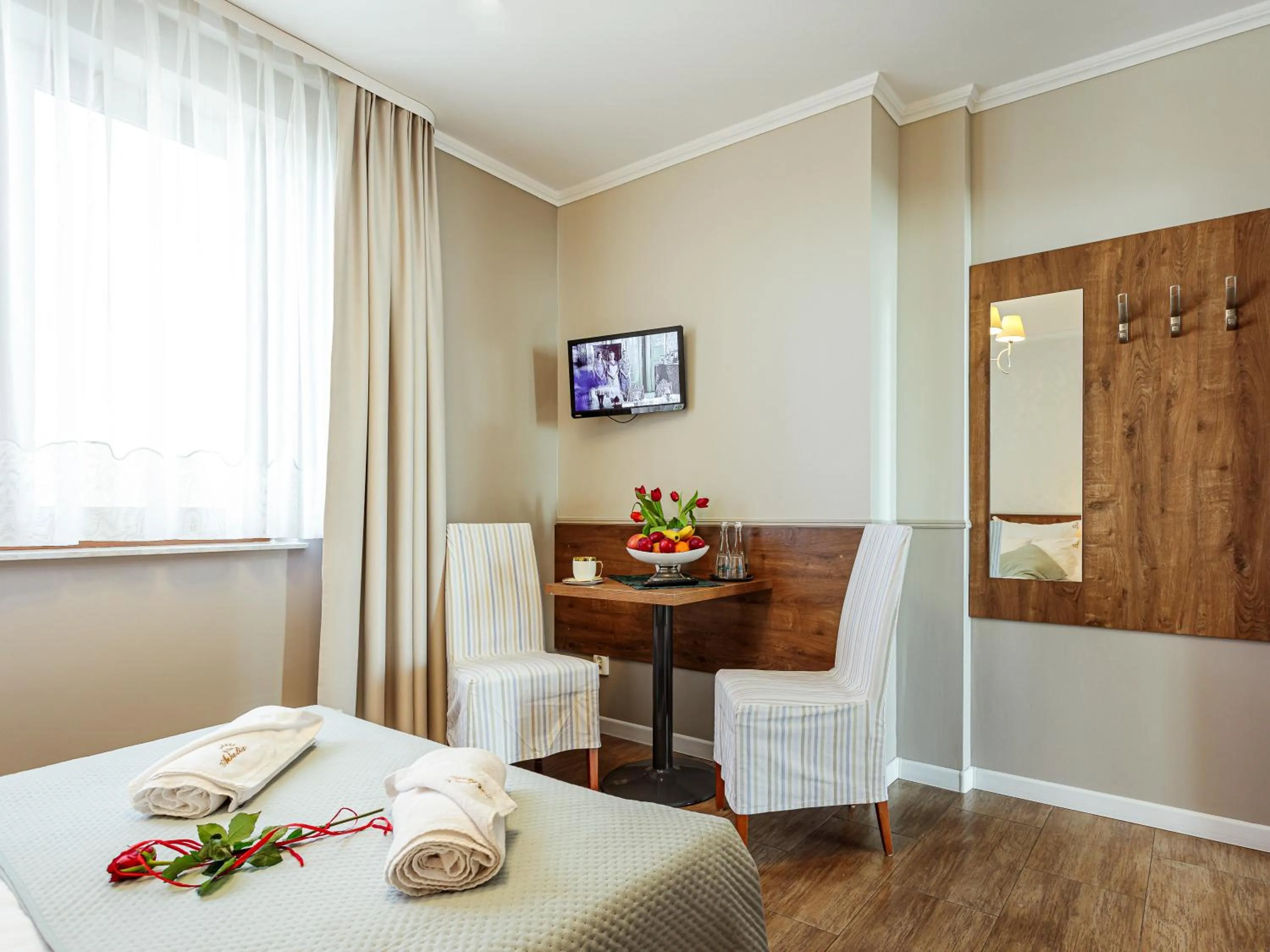 Bed in Willa Arkadia