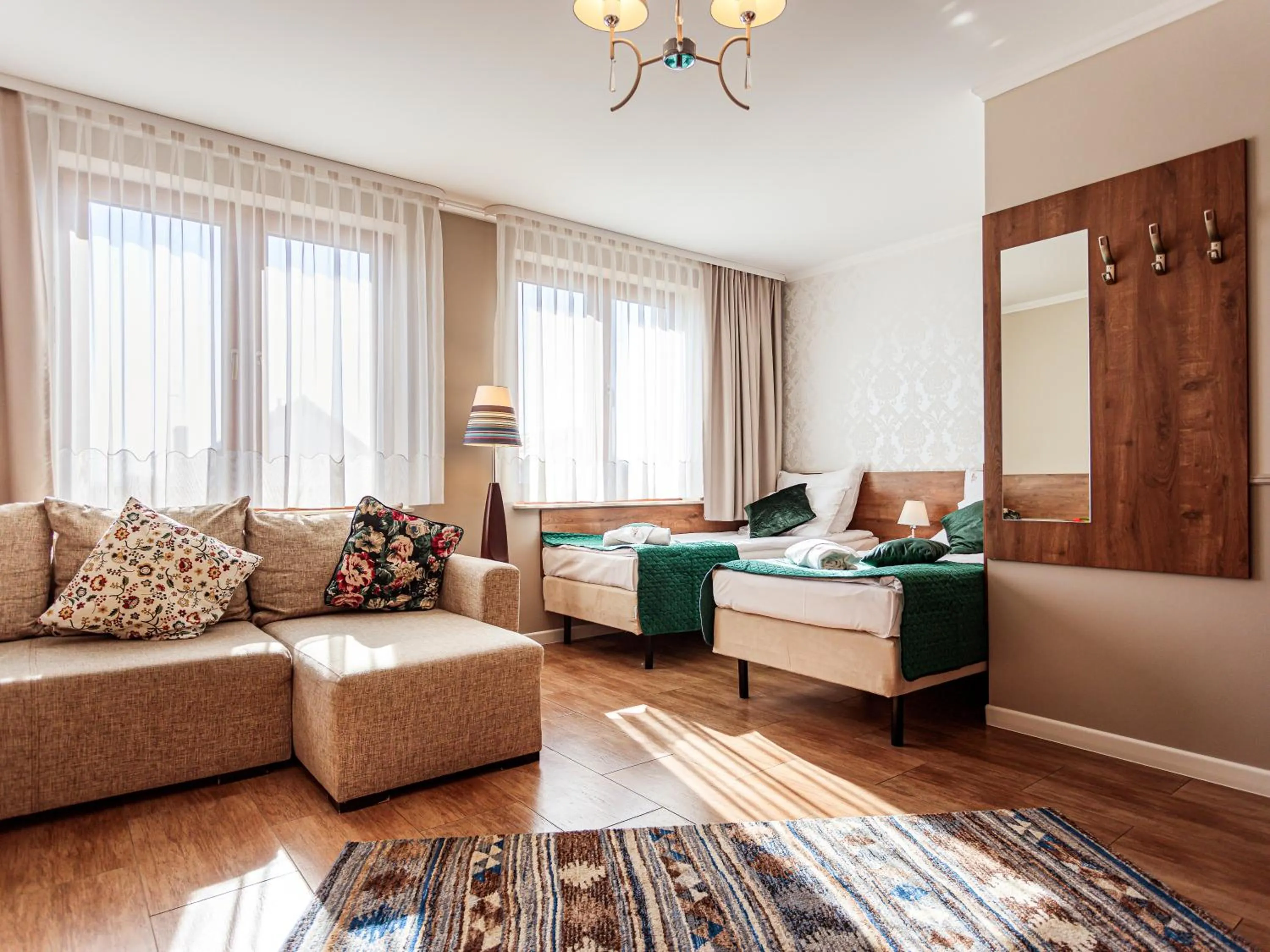 Bed in Willa Arkadia