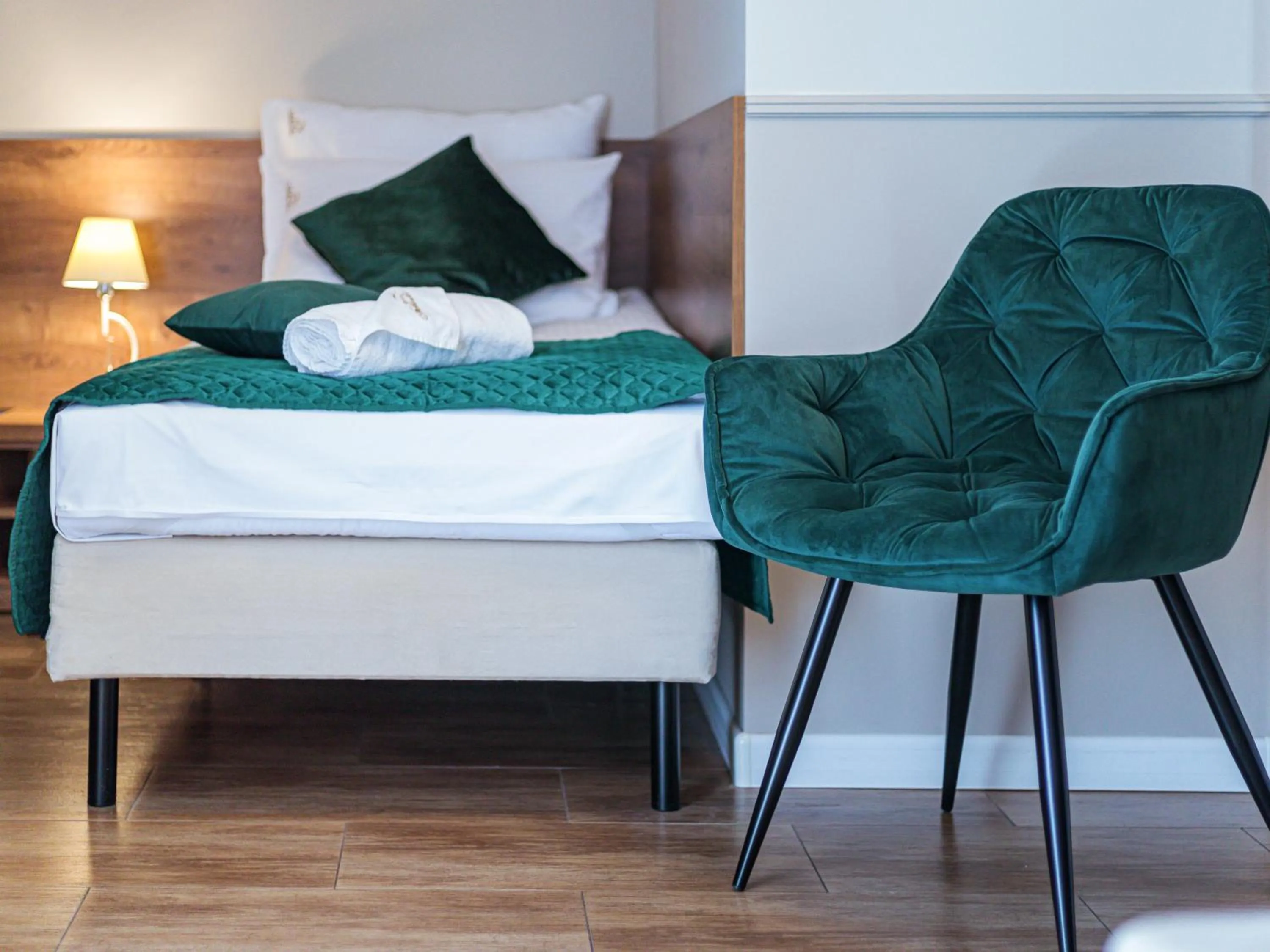 Bed in Willa Arkadia