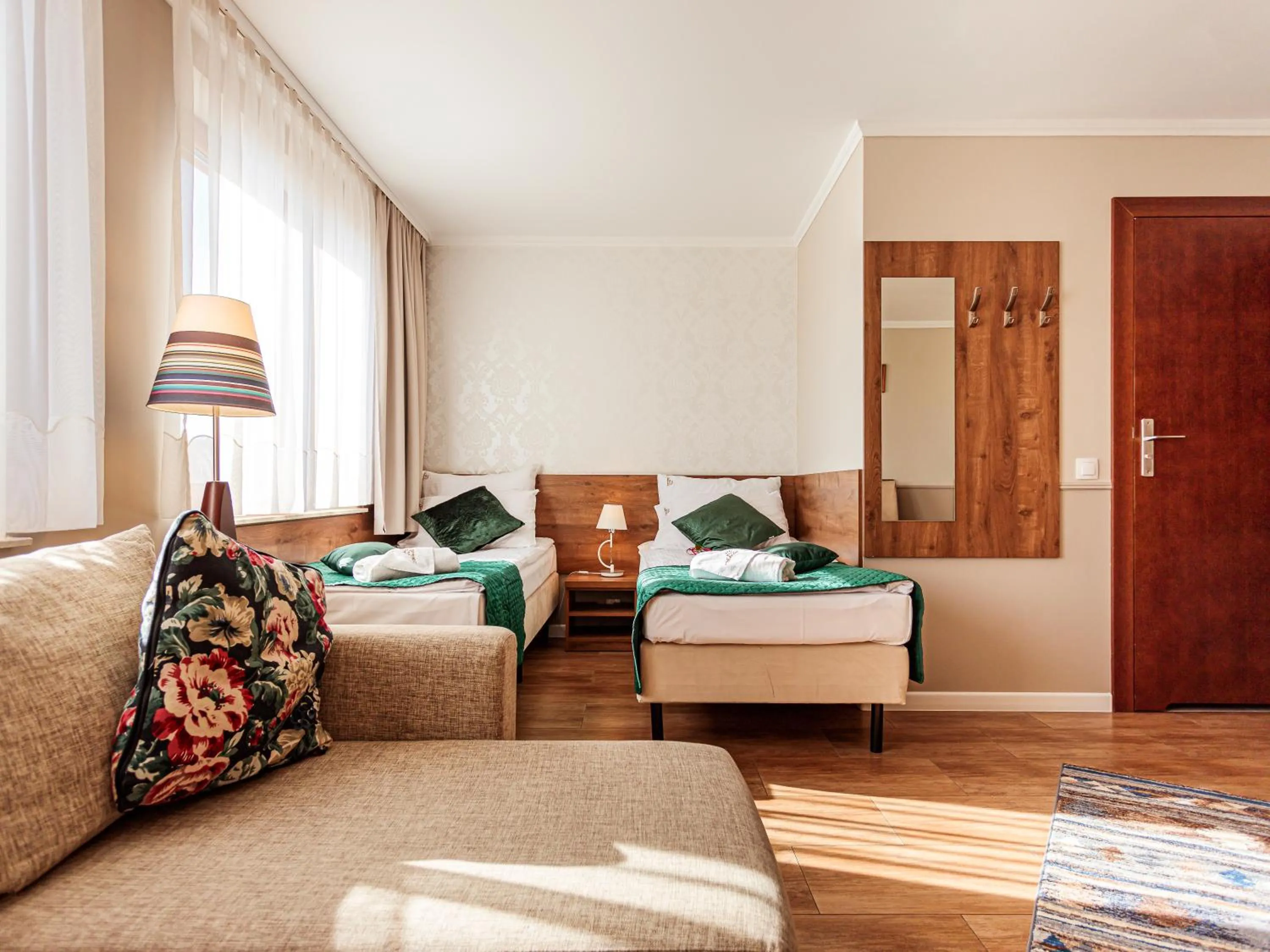 Bed in Willa Arkadia