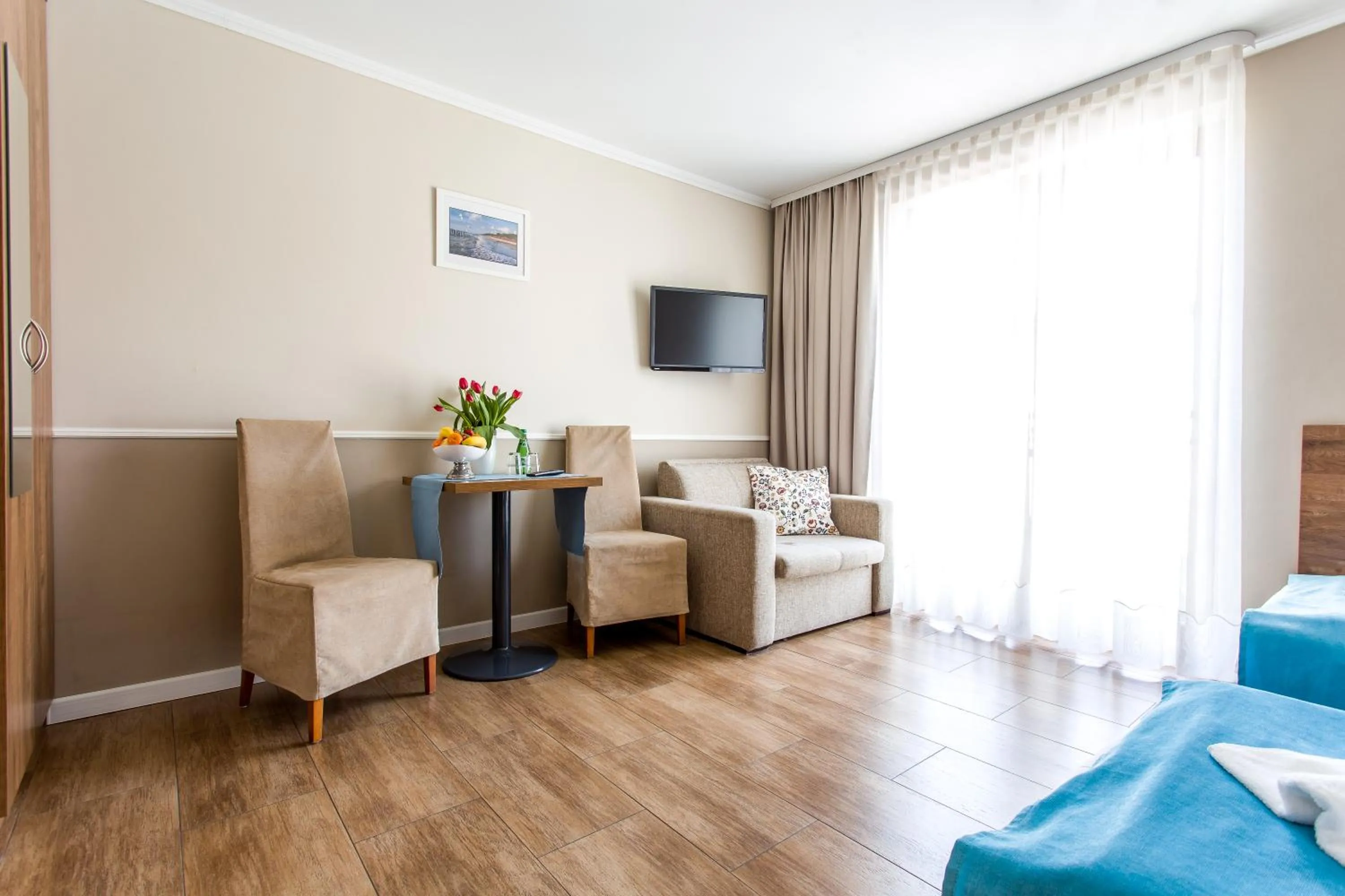 Bed in Willa Arkadia